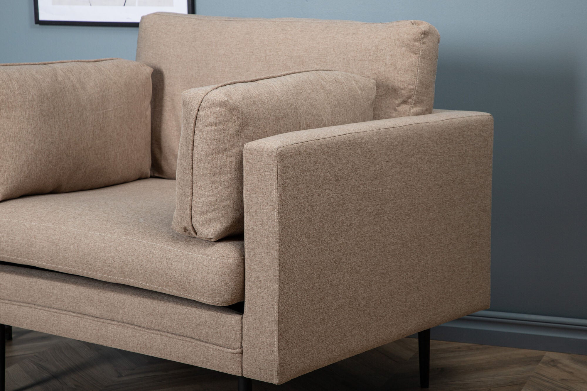 Sessel Boom aus Stoff - Braun-Sessel-Venture Home-le canapé