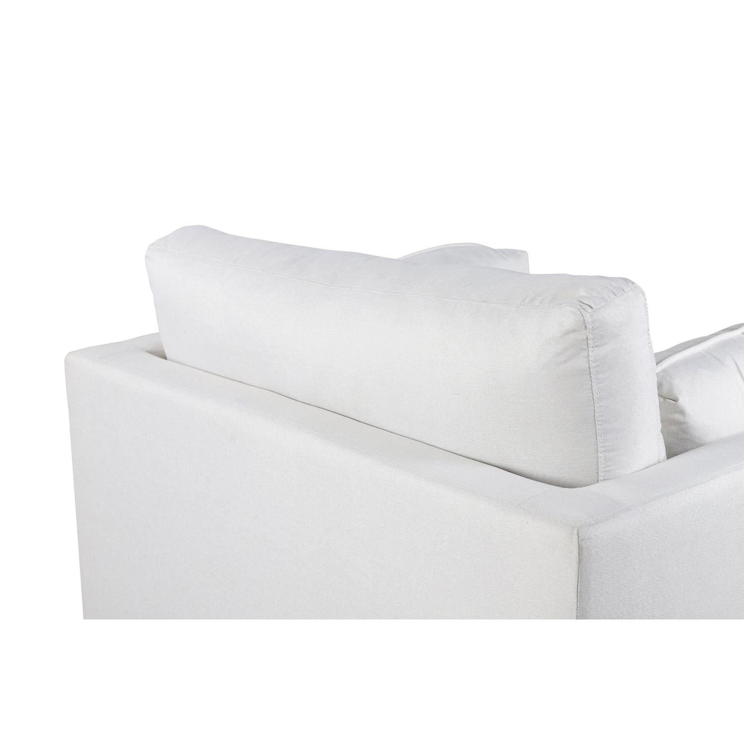 Sessel Boom aus Stoff - Weiß-Sessel-Venture Home-le canapé