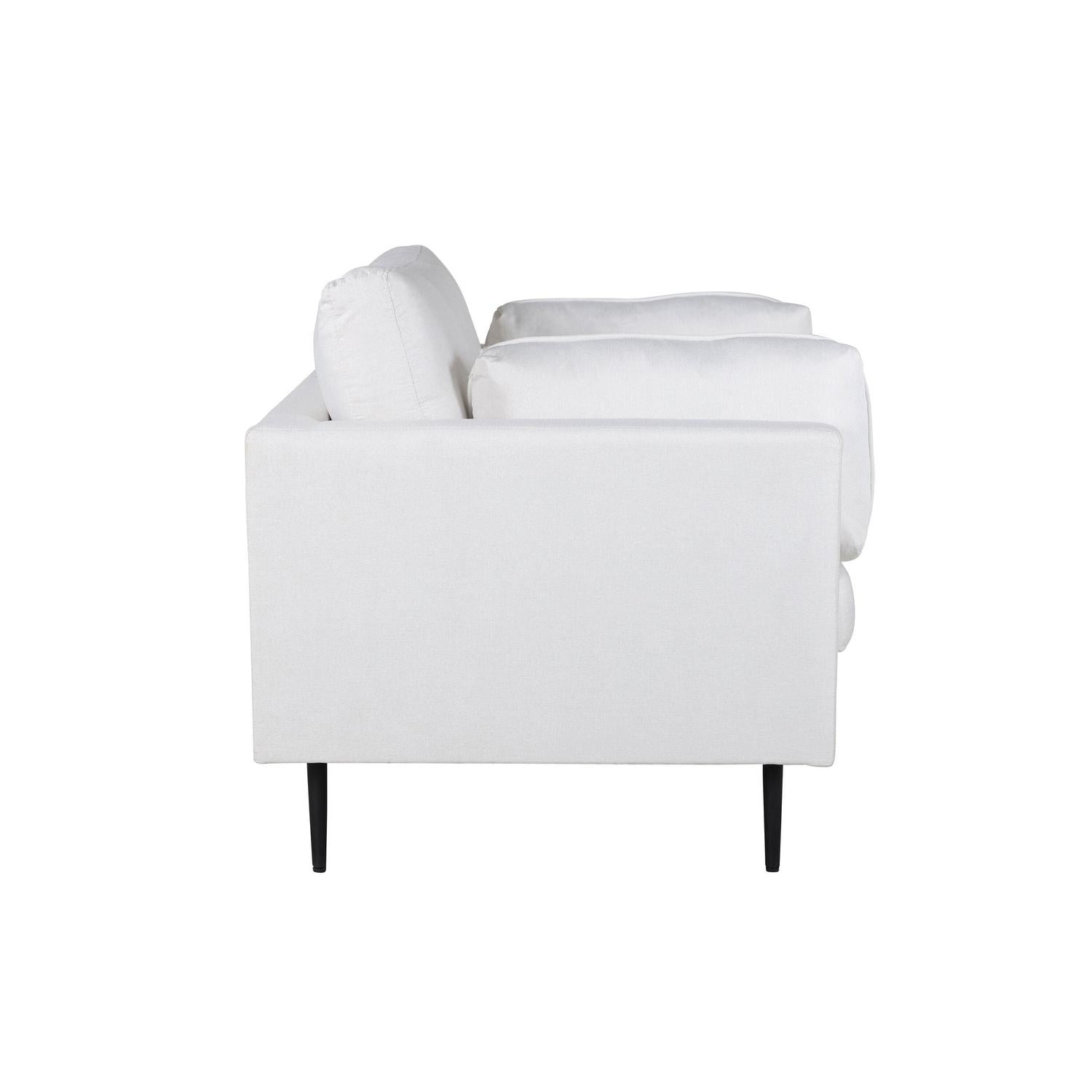 Sessel Boom aus Stoff - Weiß-Sessel-Venture Home-le canapé