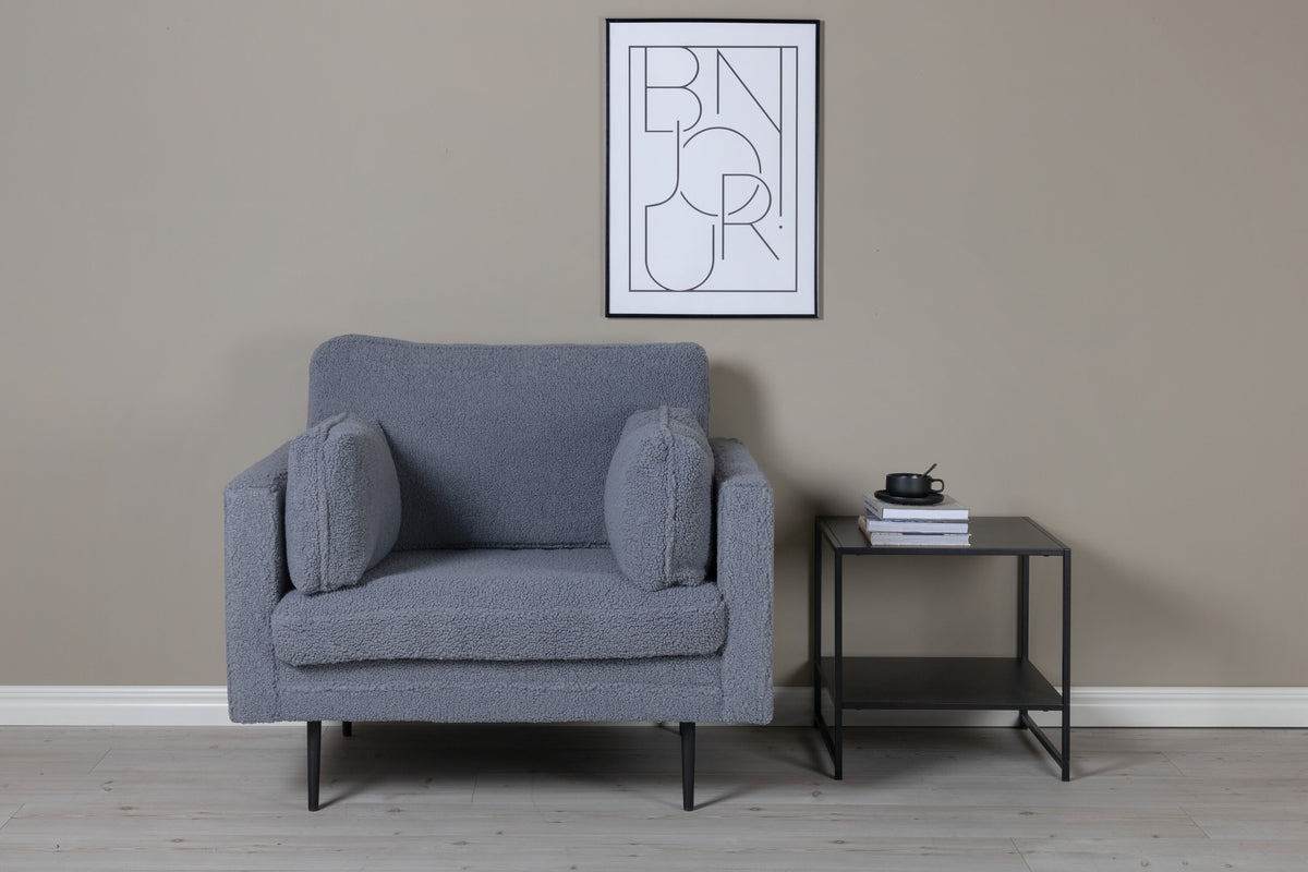 Sessel Boom mit Armlehnen - Dunkelgrau-Sessel-Venture Home-le canapé