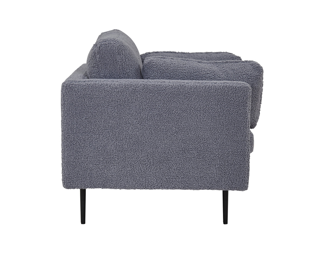 Sessel Boom mit Armlehnen - Dunkelgrau-Sessel-Venture Home-le canapé