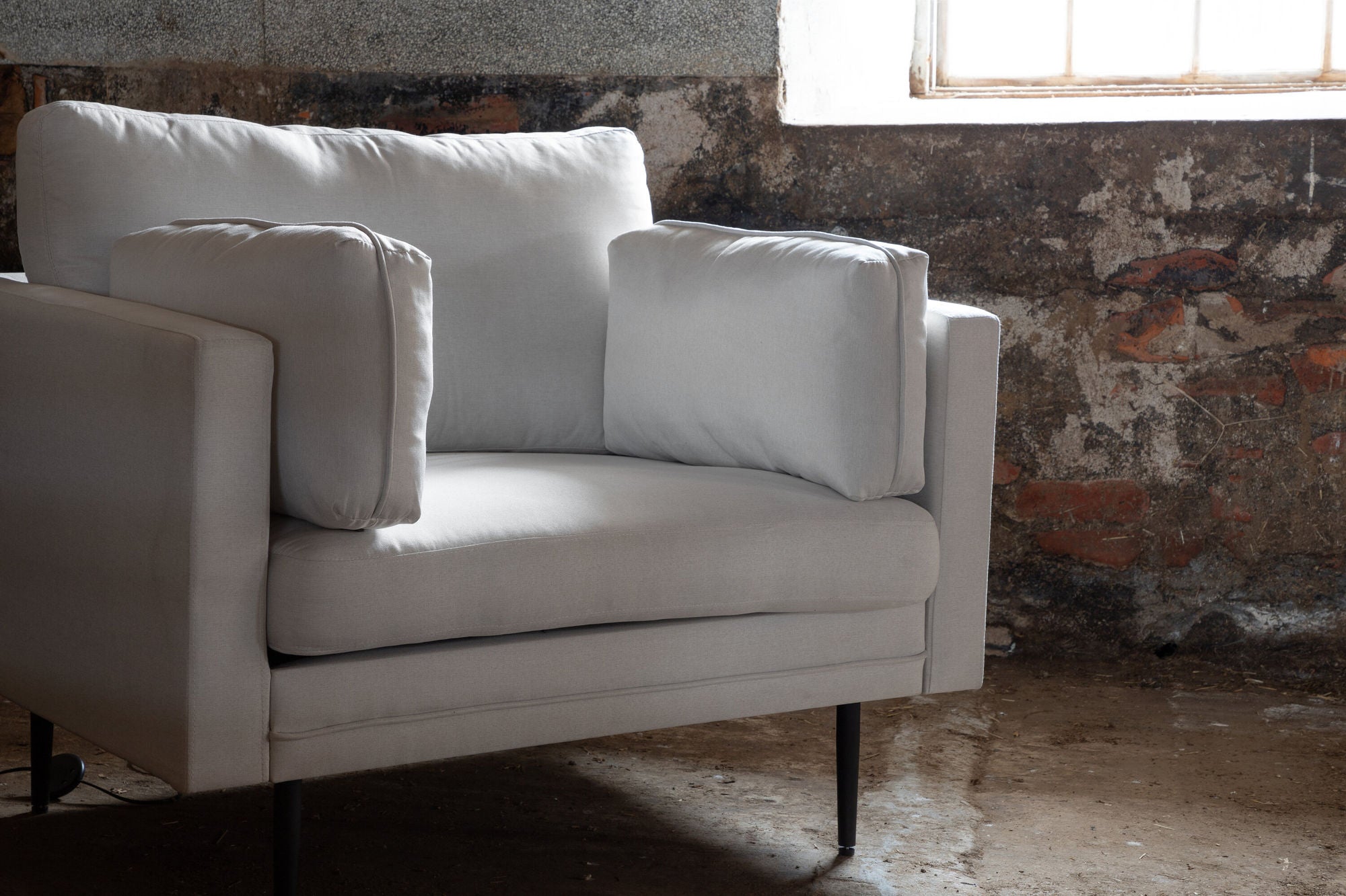 Sessel Boom - Weiß-Sessel-Venture Home-le canapé