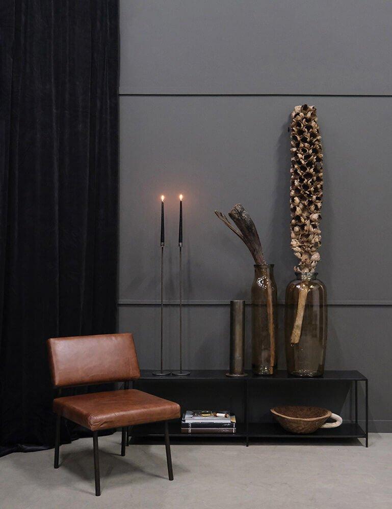Sessel Craig aus Büffelleder - Braun-Trademark Living-le canapé