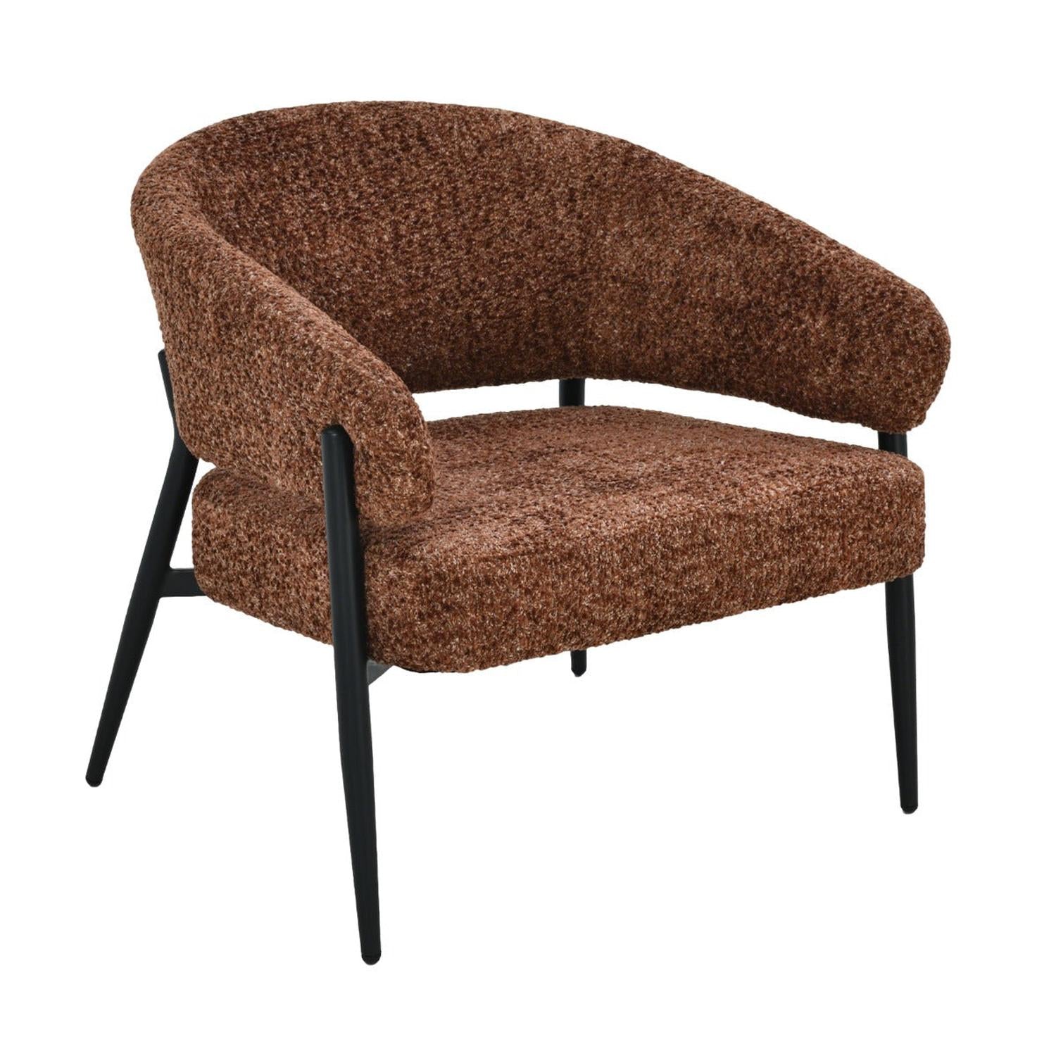 Sessel Dilan Venga - Dunkelbraun-Sessel-Livingfurn-le canapé
