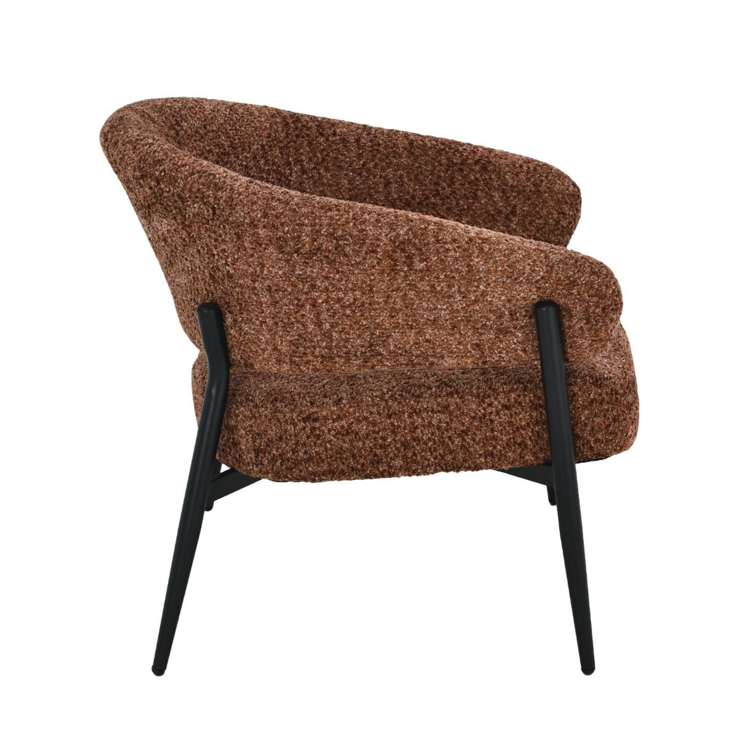 Sessel Dilan Venga - Dunkelbraun-Sessel-Livingfurn-le canapé