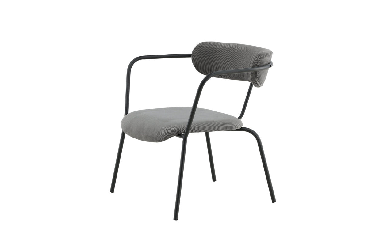 Sessel Duffy mit Armlehnen - Grau-Sessel-Venture Home-le canapé