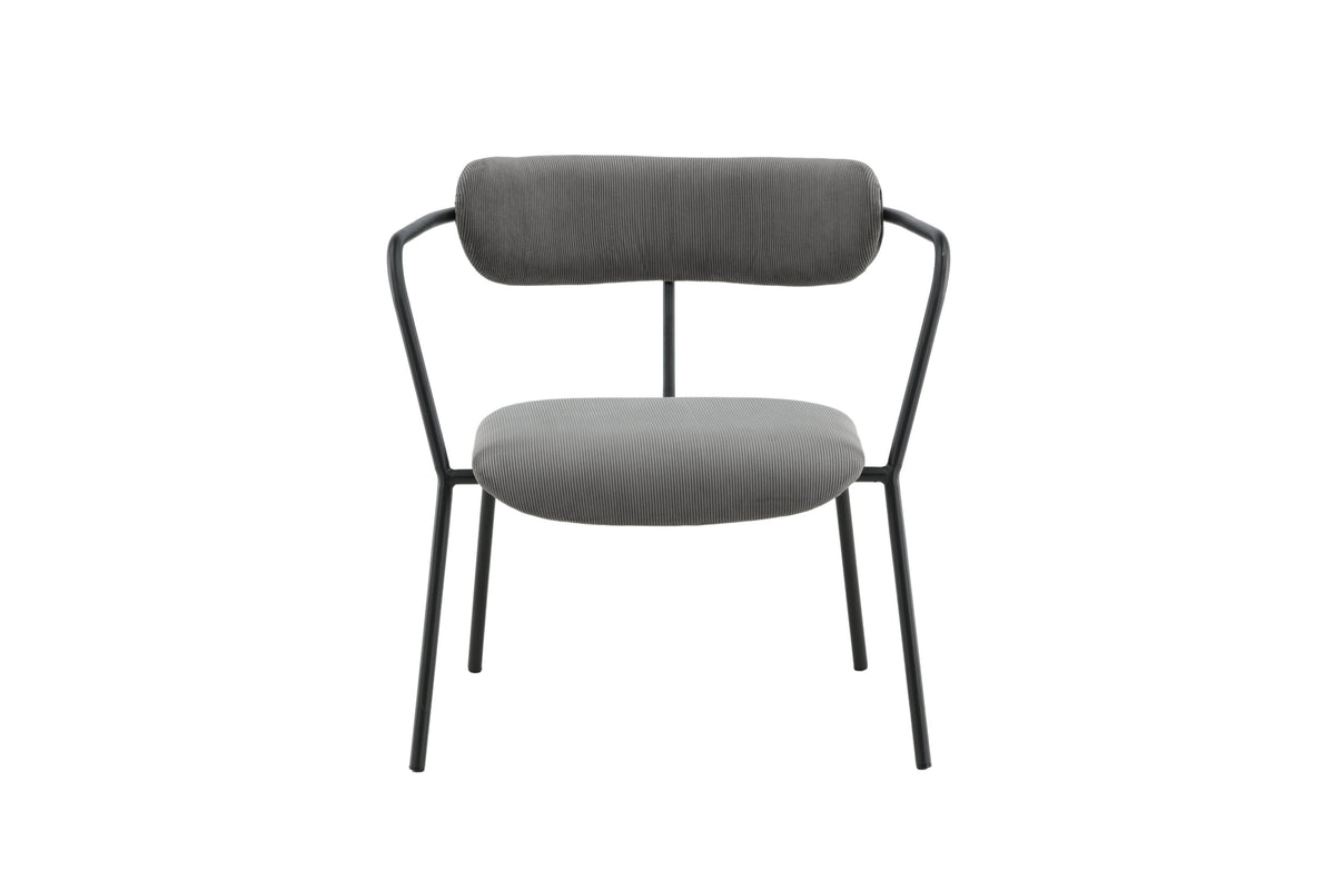 Sessel Duffy mit Armlehnen - Grau-Sessel-Venture Home-le canapé