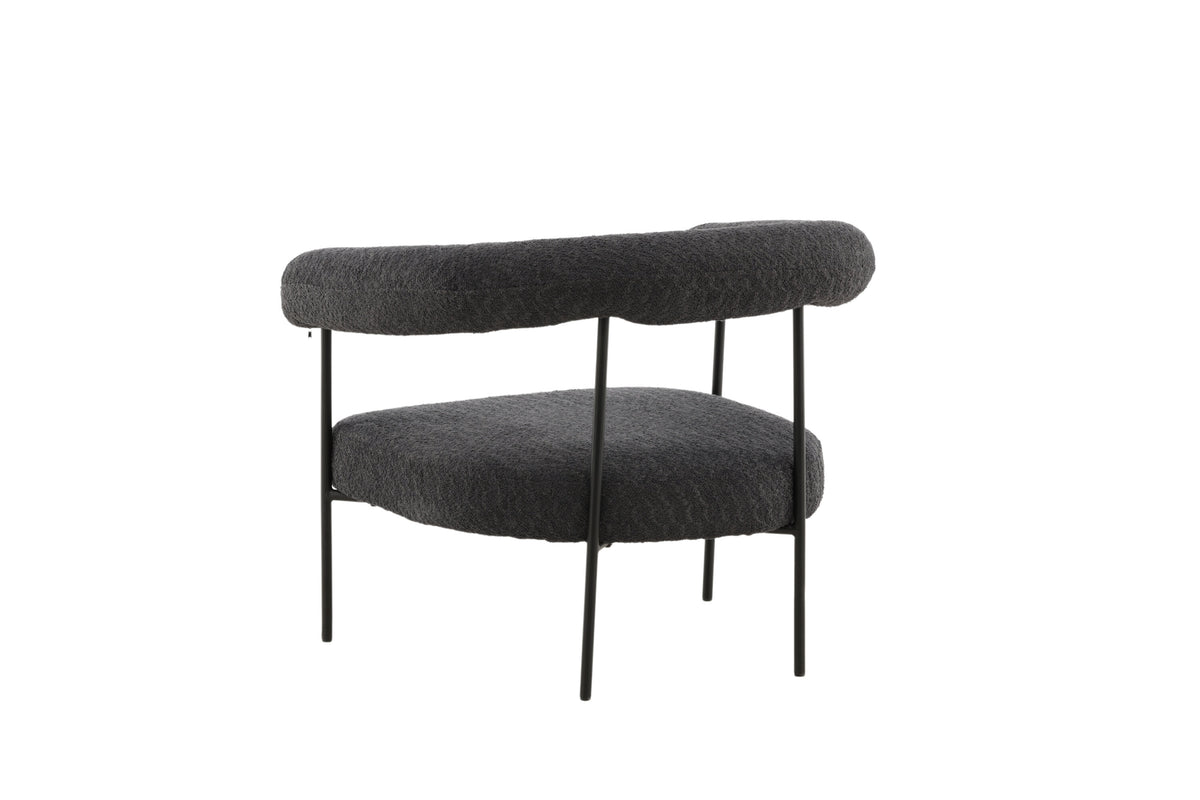 Sessel Hökåsen mit Armlehnen - Dunkelgrau-Sessel-Venture Home-le canapé