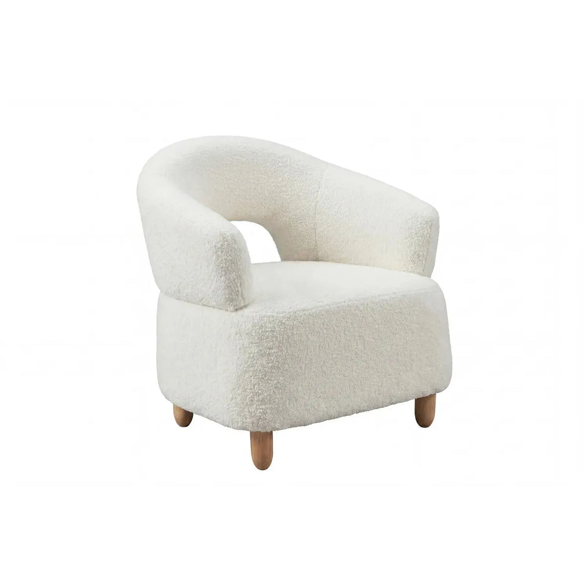 Sessel Moglas aus Teddy Bouclé