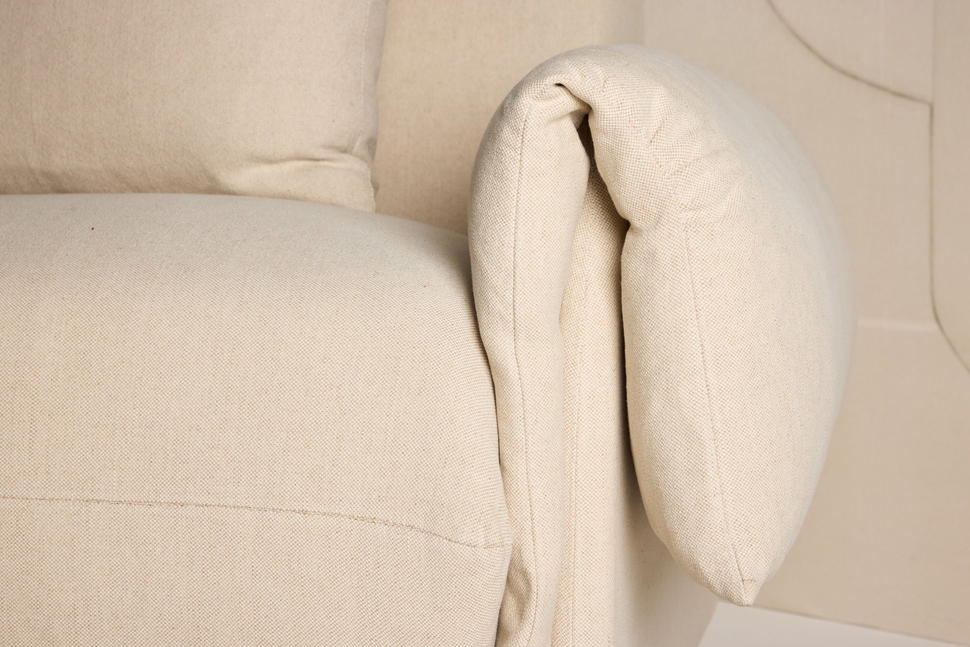 Sessel Mollösund aus Leinen - Beige7340220830975Sessel