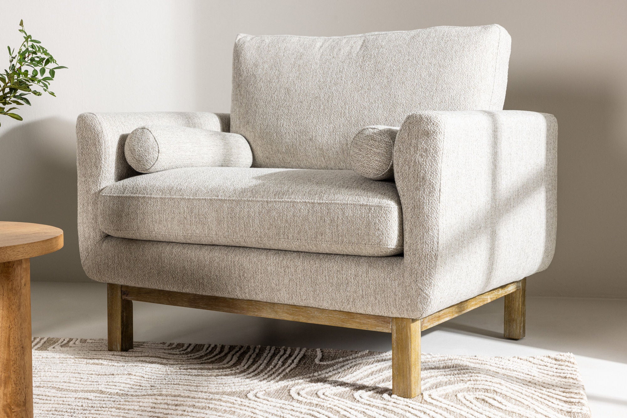 Sessel Olympos - Beige-Sessel-Venture Home-le canapé