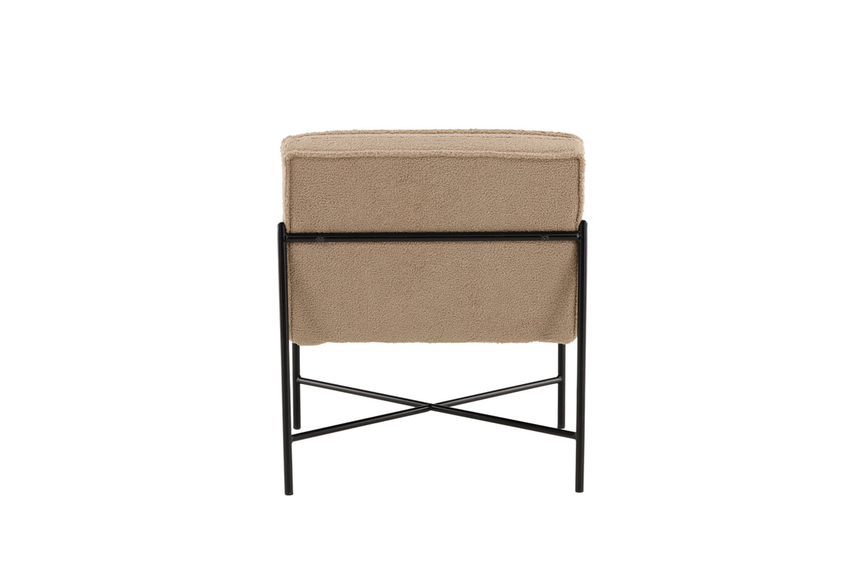 Sessel Rakel mit Armlehnen - Beige-Sessel-Venture Home-le canapé