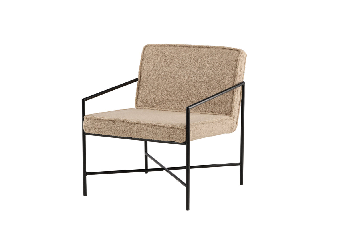 Sessel Rakel mit Armlehnen - Beige-Sessel-Venture Home-le canapé