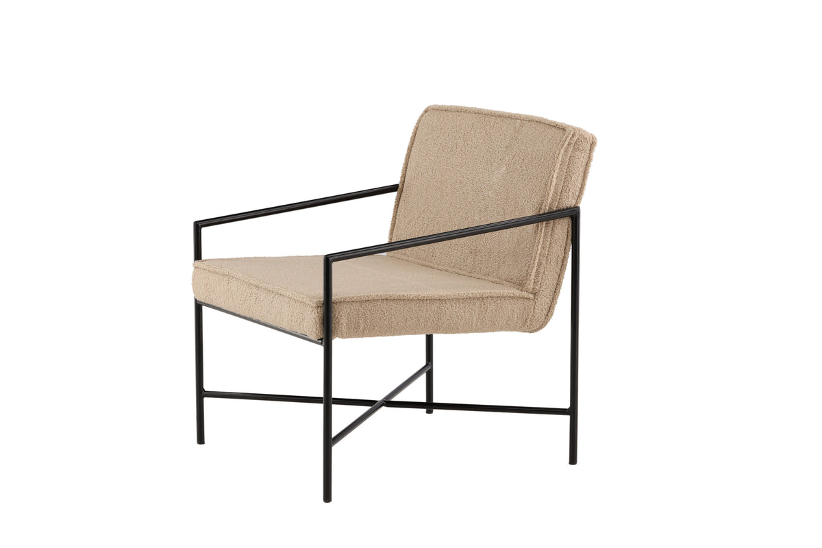 Sessel Rakel mit Armlehnen - Beige-Sessel-Venture Home-le canapé
