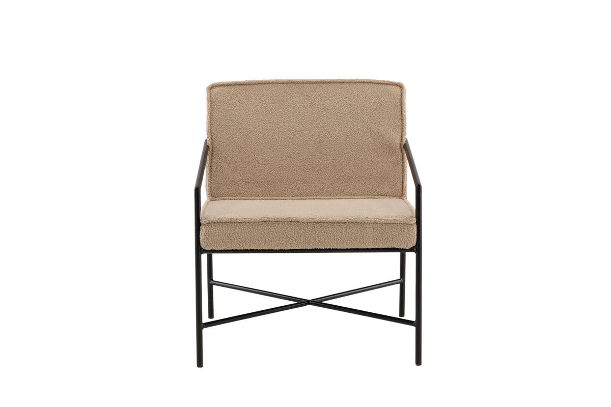Sessel Rakel mit Armlehnen - Beige-Sessel-Venture Home-le canapé