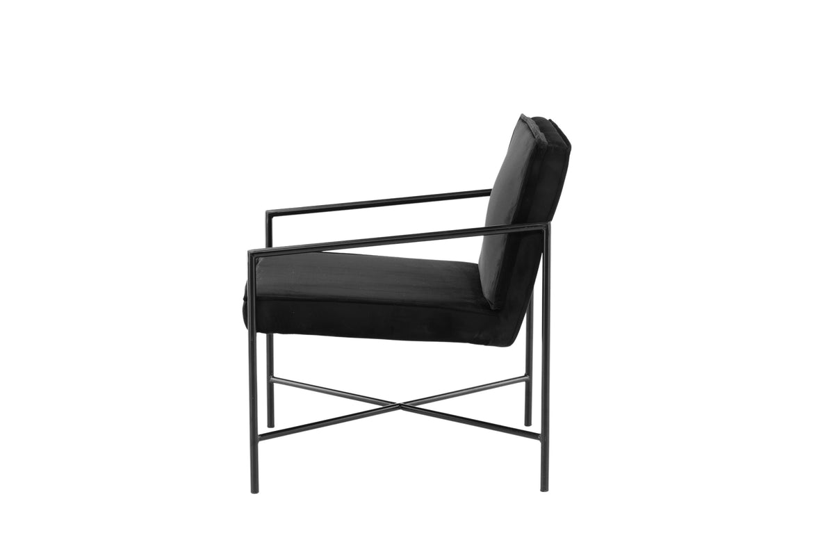 Sessel Rakel - Schwarz-Sessel-Venture Home-le canapé