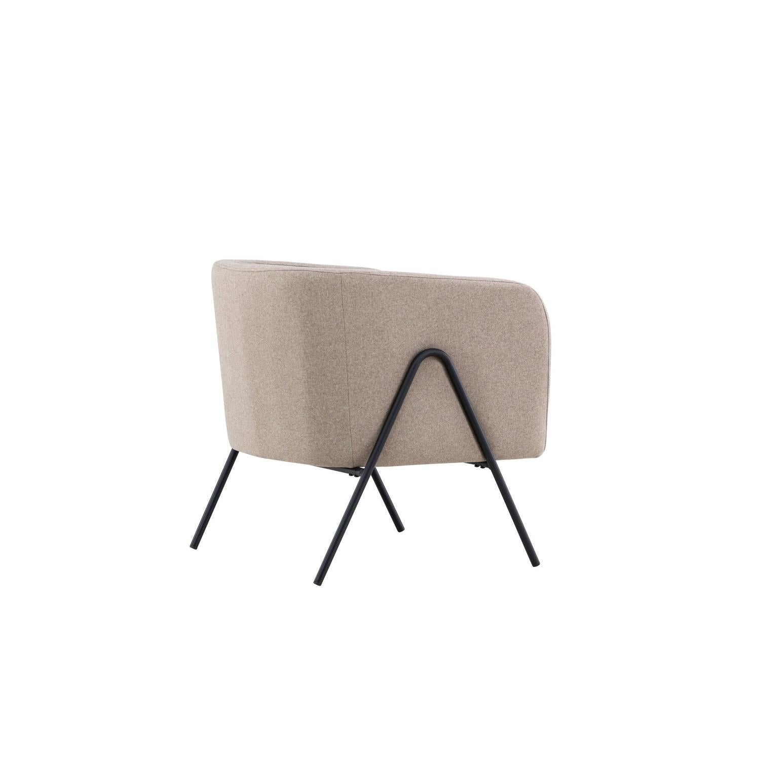 Sessel Rika - Beige-Sessel-Venture Home-le canapé