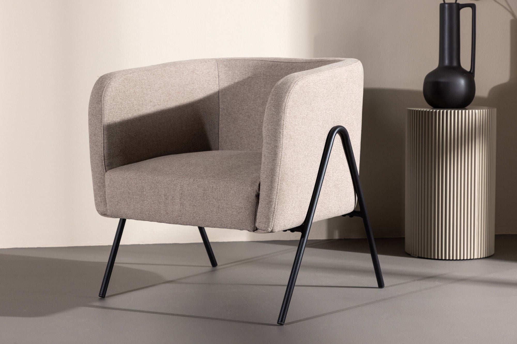 Sessel Rika - Beige-Sessel-Venture Home-le canapé
