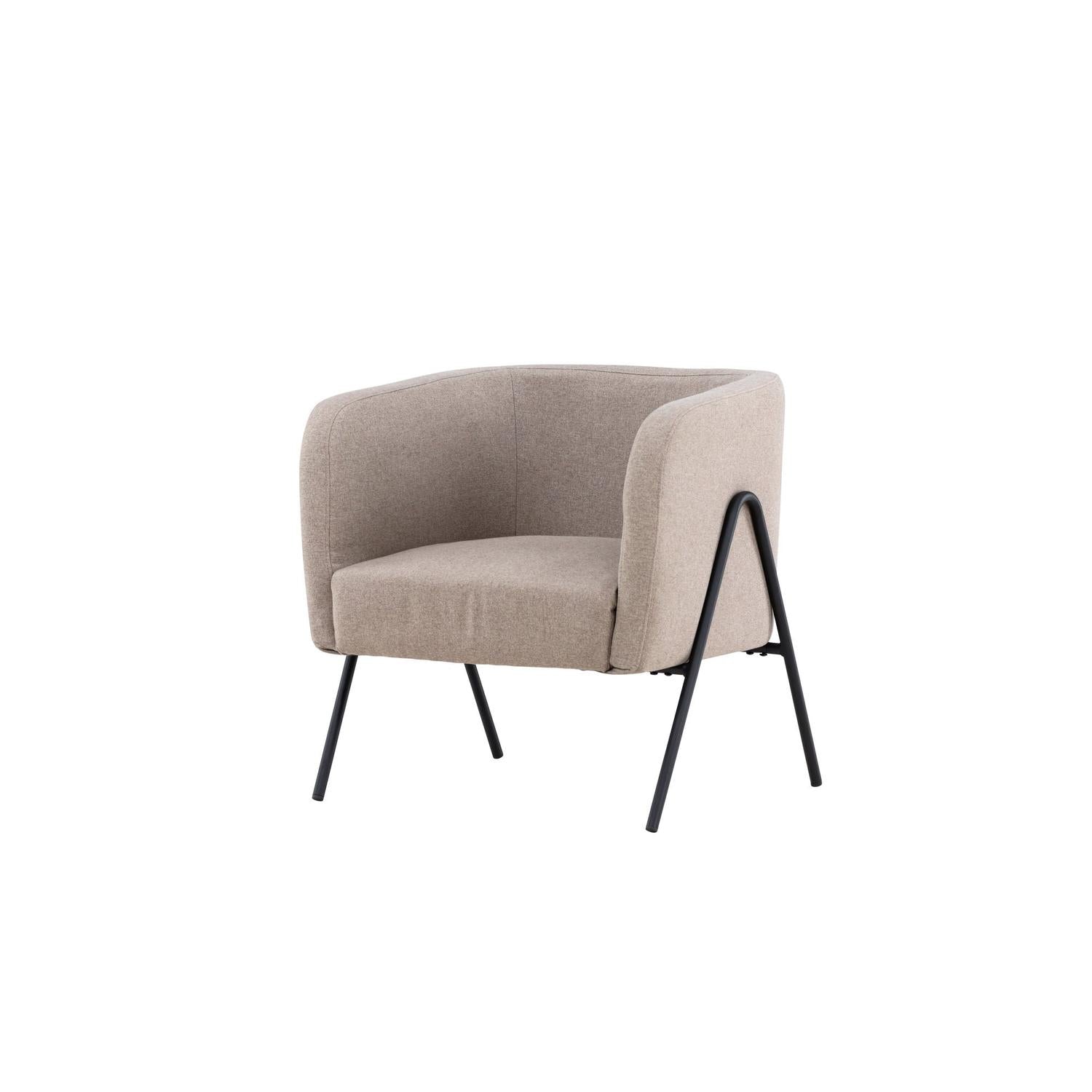 Sessel Rika - Beige-Sessel-Venture Home-le canapé
