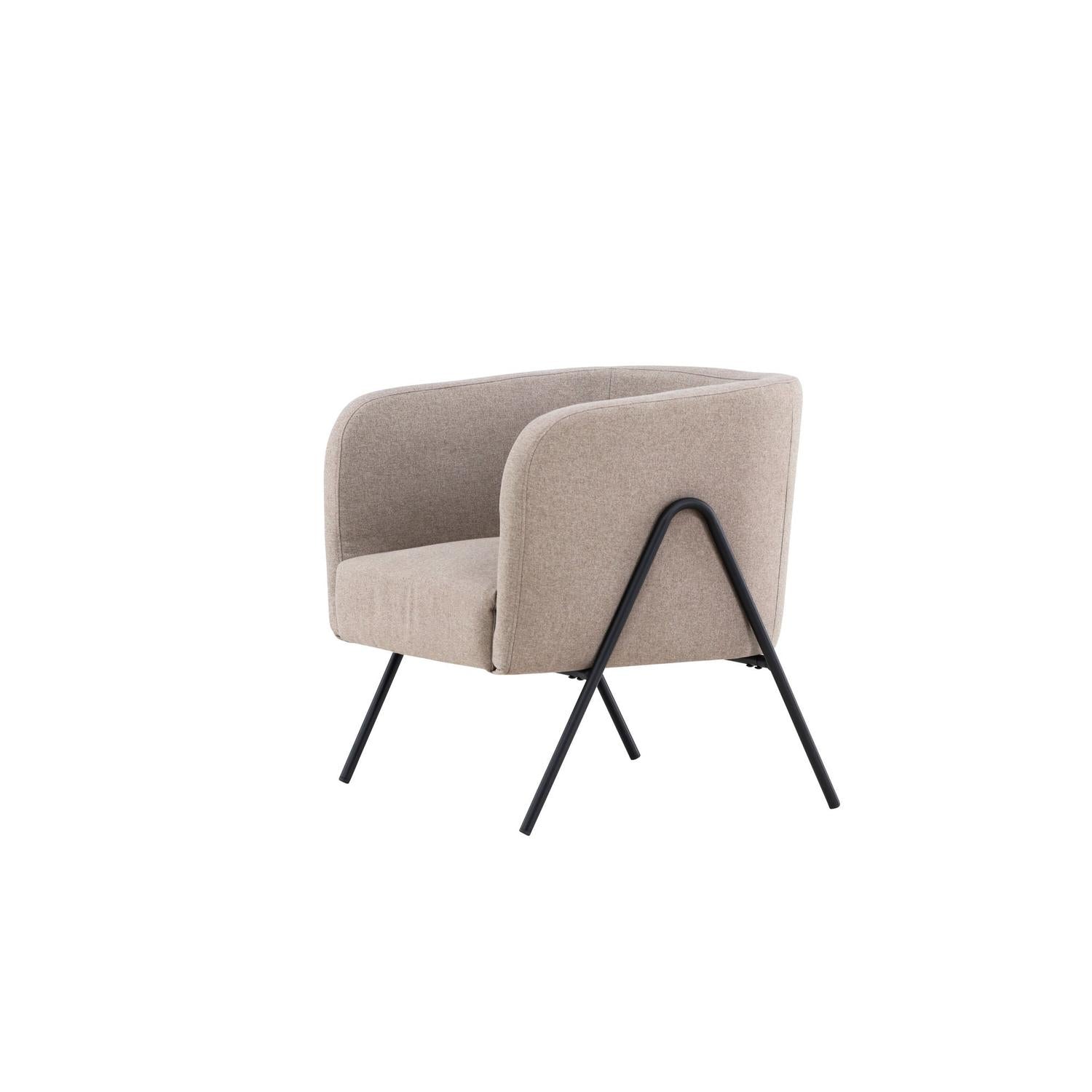 Sessel Rika - Beige-Sessel-Venture Home-le canapé