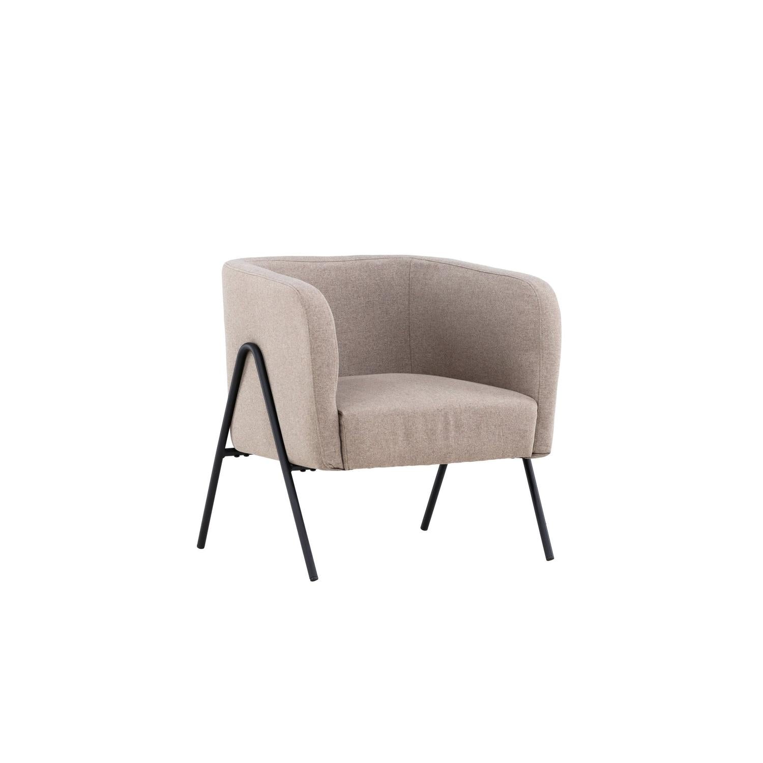 Sessel Rika - Beige-Sessel-Venture Home-le canapé