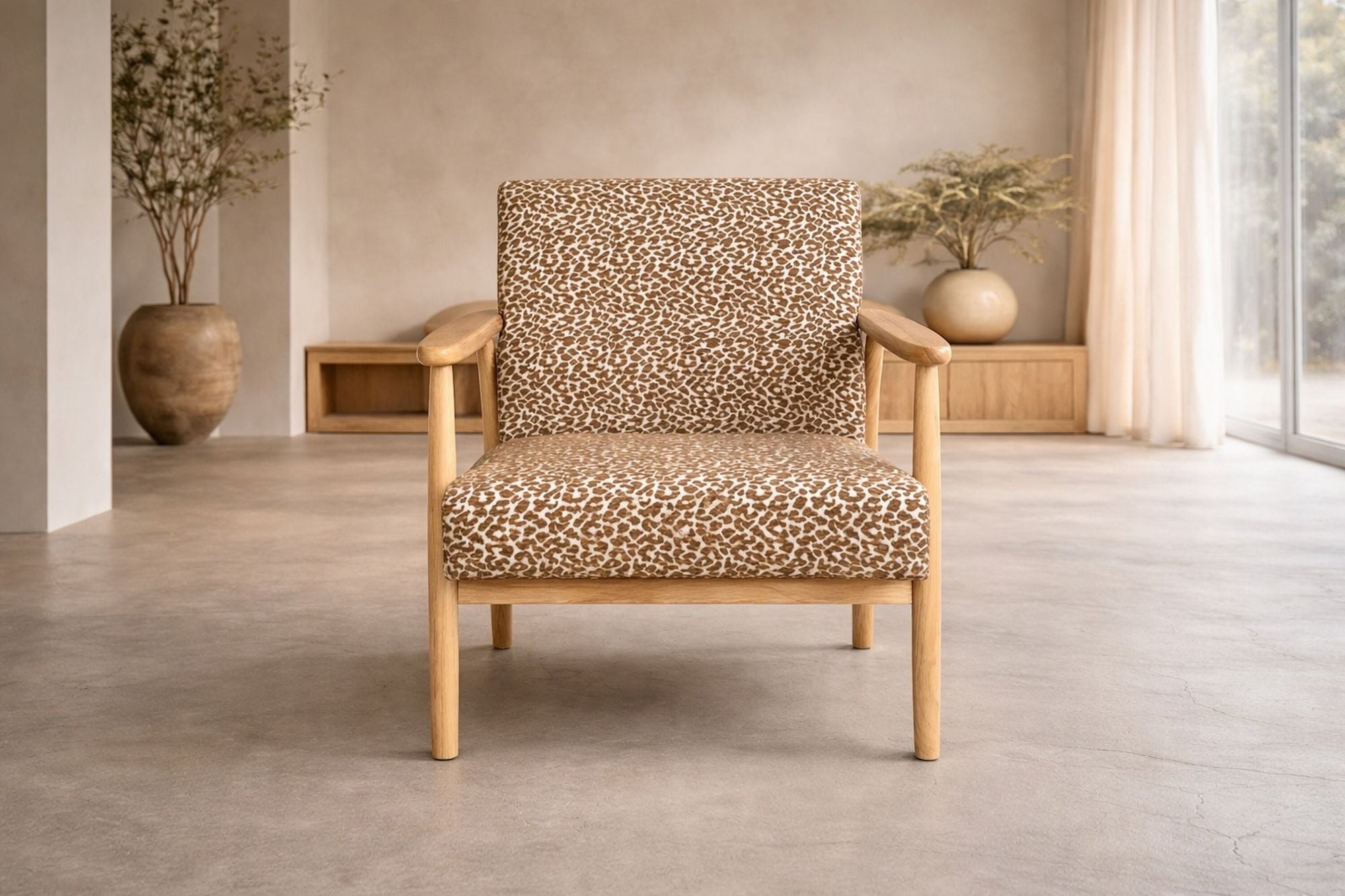 Sessel Runbert - Braun/Beige-Sessel-Venture Home-le canapé