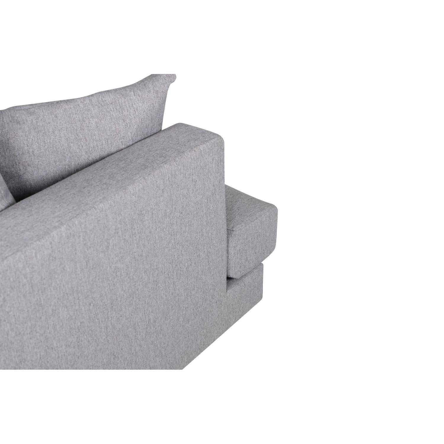 Sessel Sofia aus Stoff - Grau-Sessel-Venture Home-le canapé