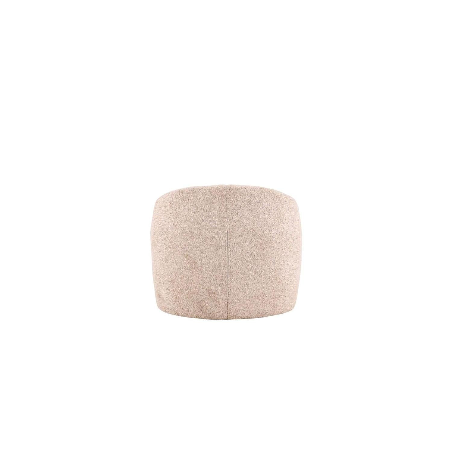 Sessel Warren aus Teddy- Bouclé - Beige-Sessel-Venture Home-le canapé