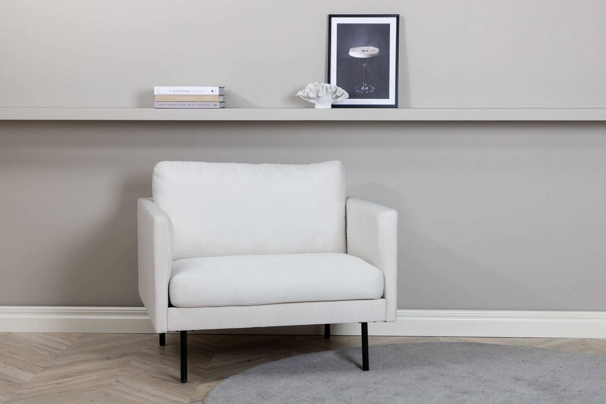 Sessel Zoom aus Stoff - Beige-Sessel-Venture Home-le canapé