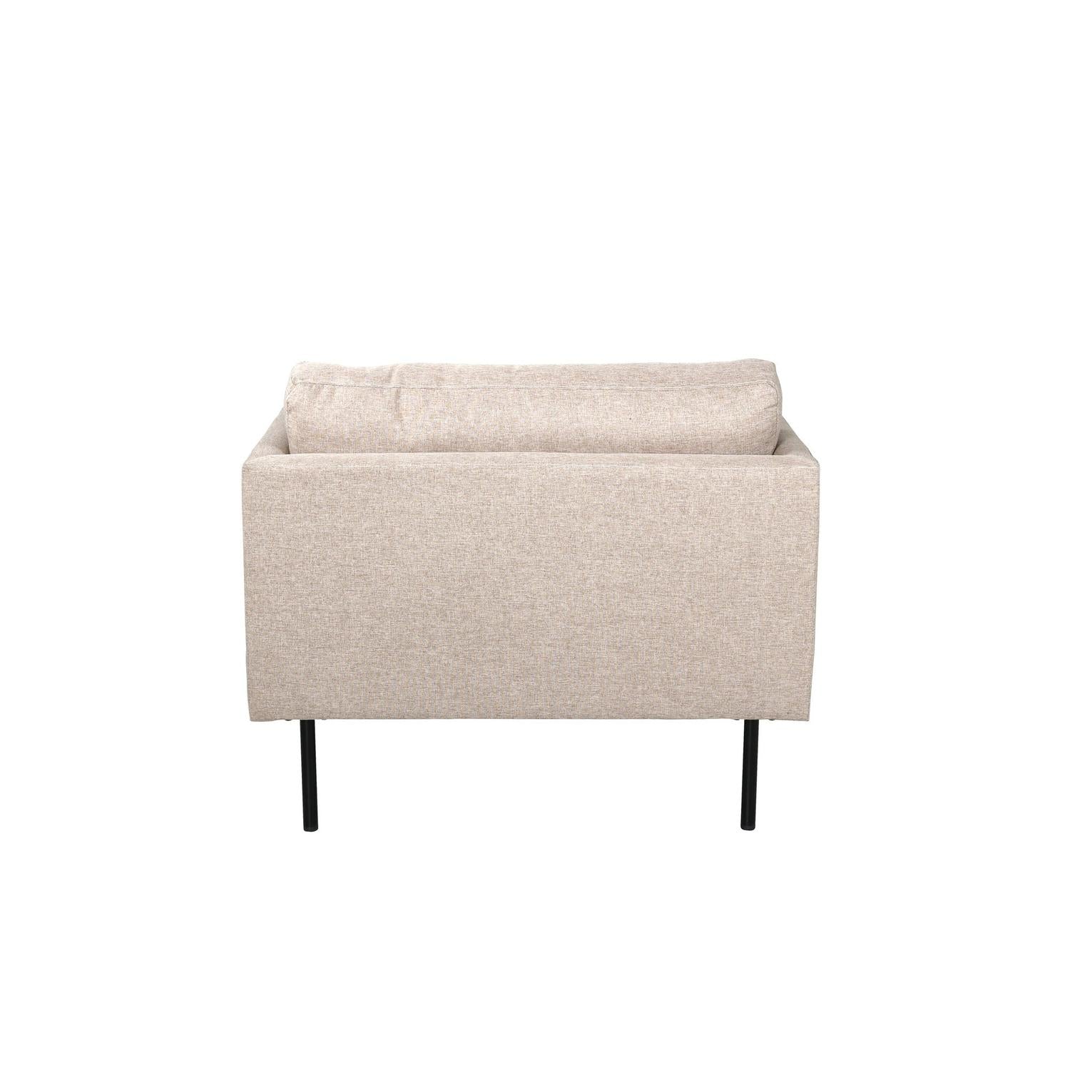 Sessel Zoom aus Stoff - Hellbraun-Sessel-Venture Home-le canapé