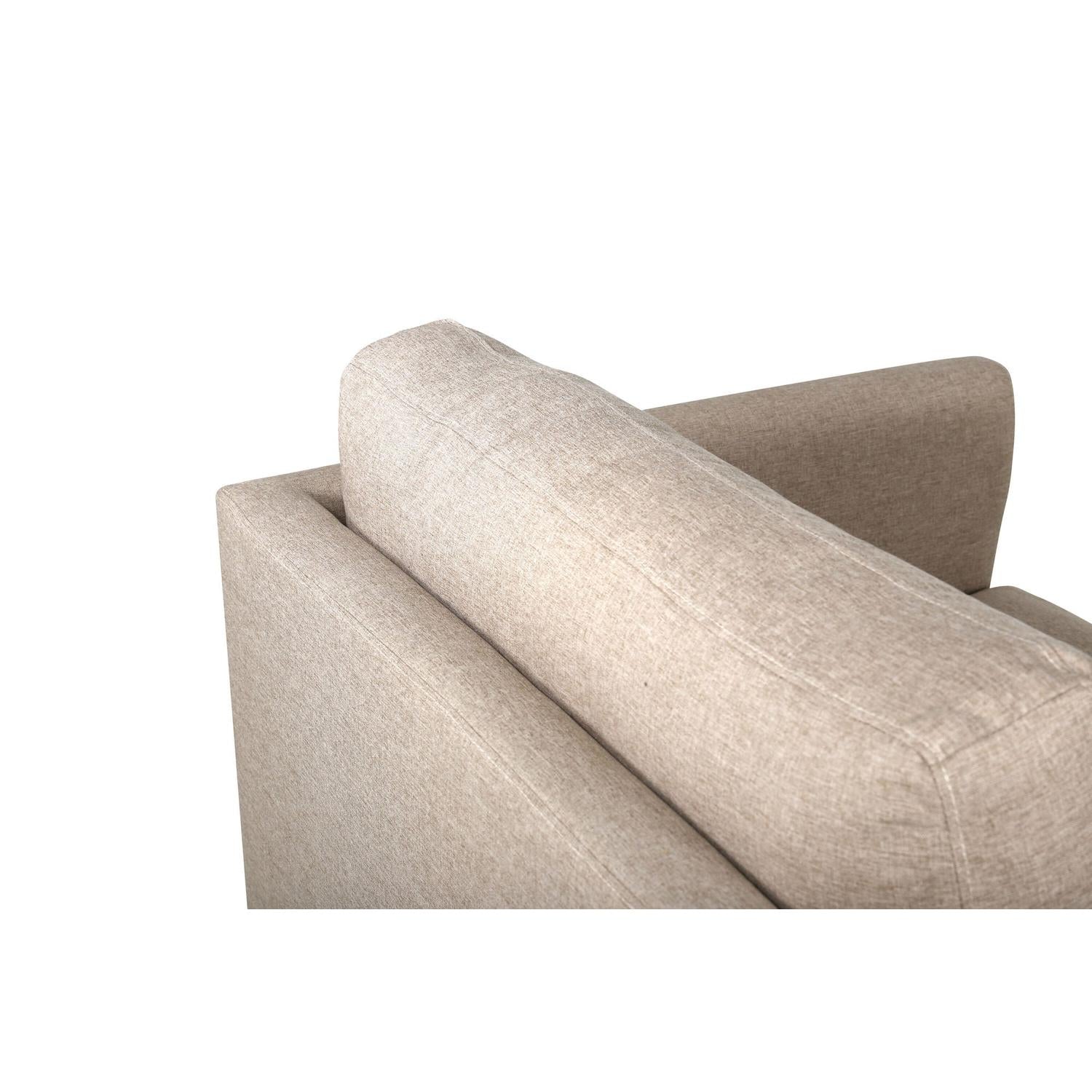Sessel Zoom aus Stoff - Hellbraun-Sessel-Venture Home-le canapé