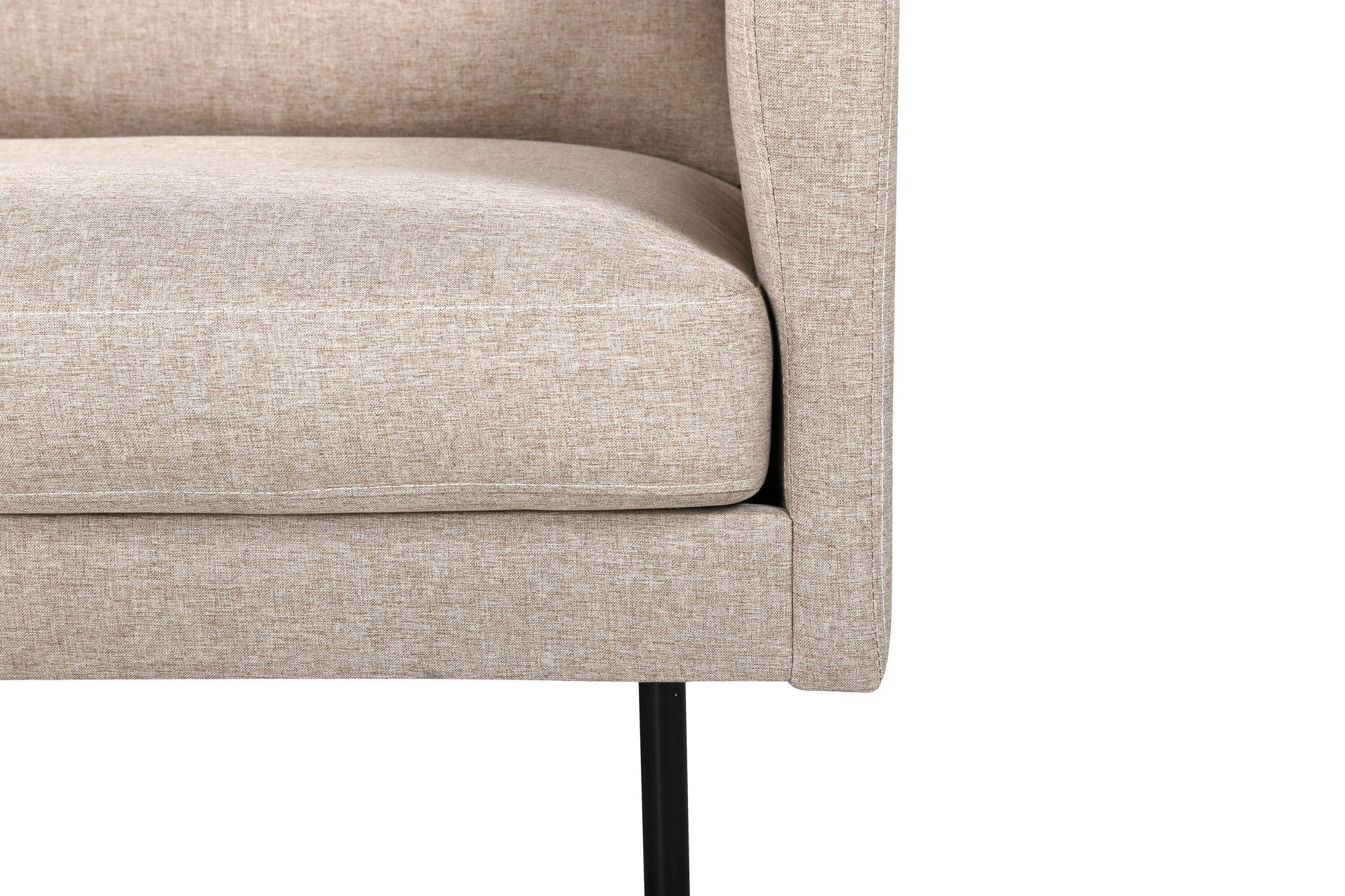 Sessel Zoom aus Stoff - Hellbraun-Sessel-Venture Home-le canapé