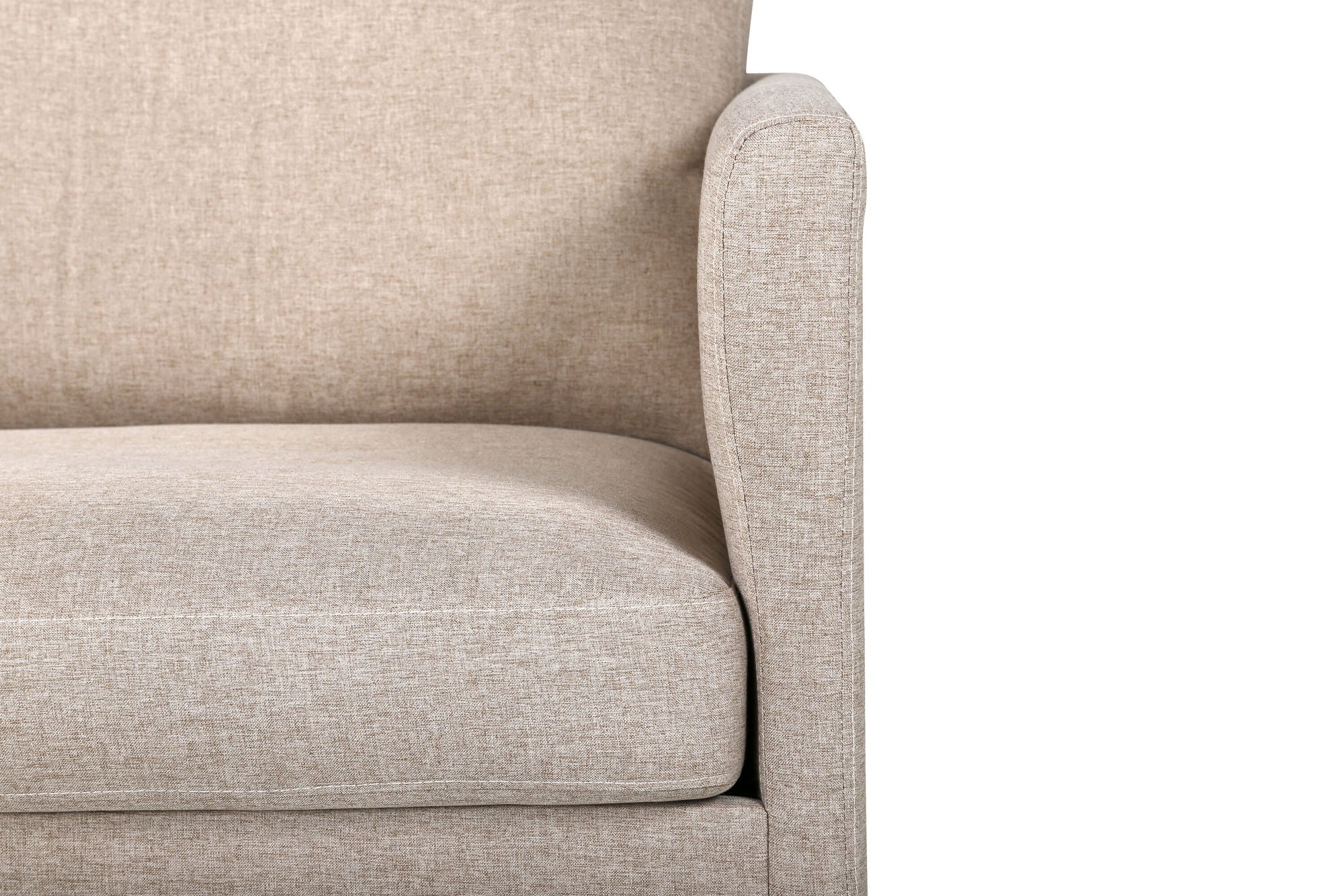 Sessel Zoom aus Stoff - Hellbraun-Sessel-Venture Home-le canapé