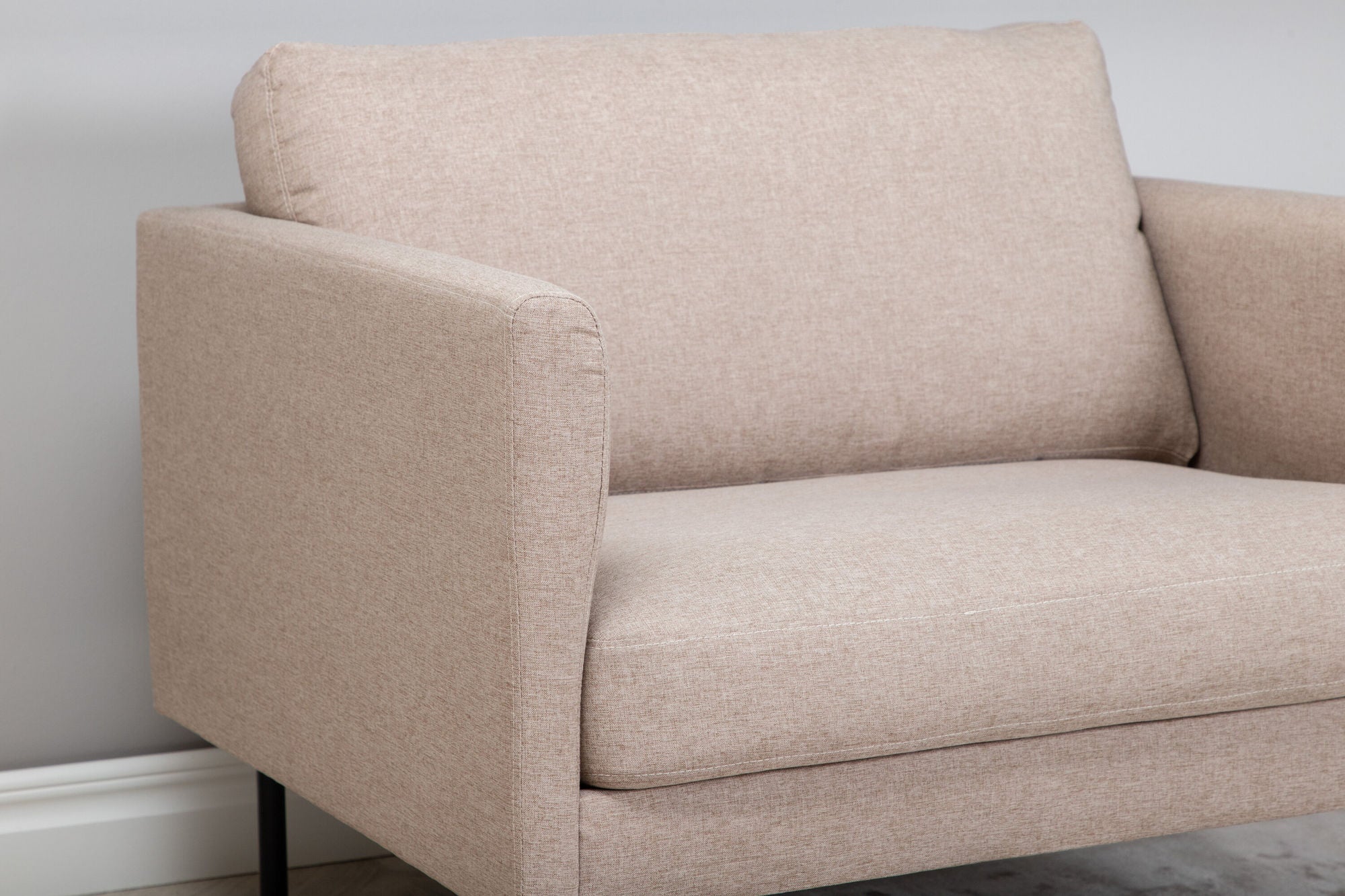 Sessel Zoom aus Stoff - Hellbraun-Sessel-Venture Home-le canapé