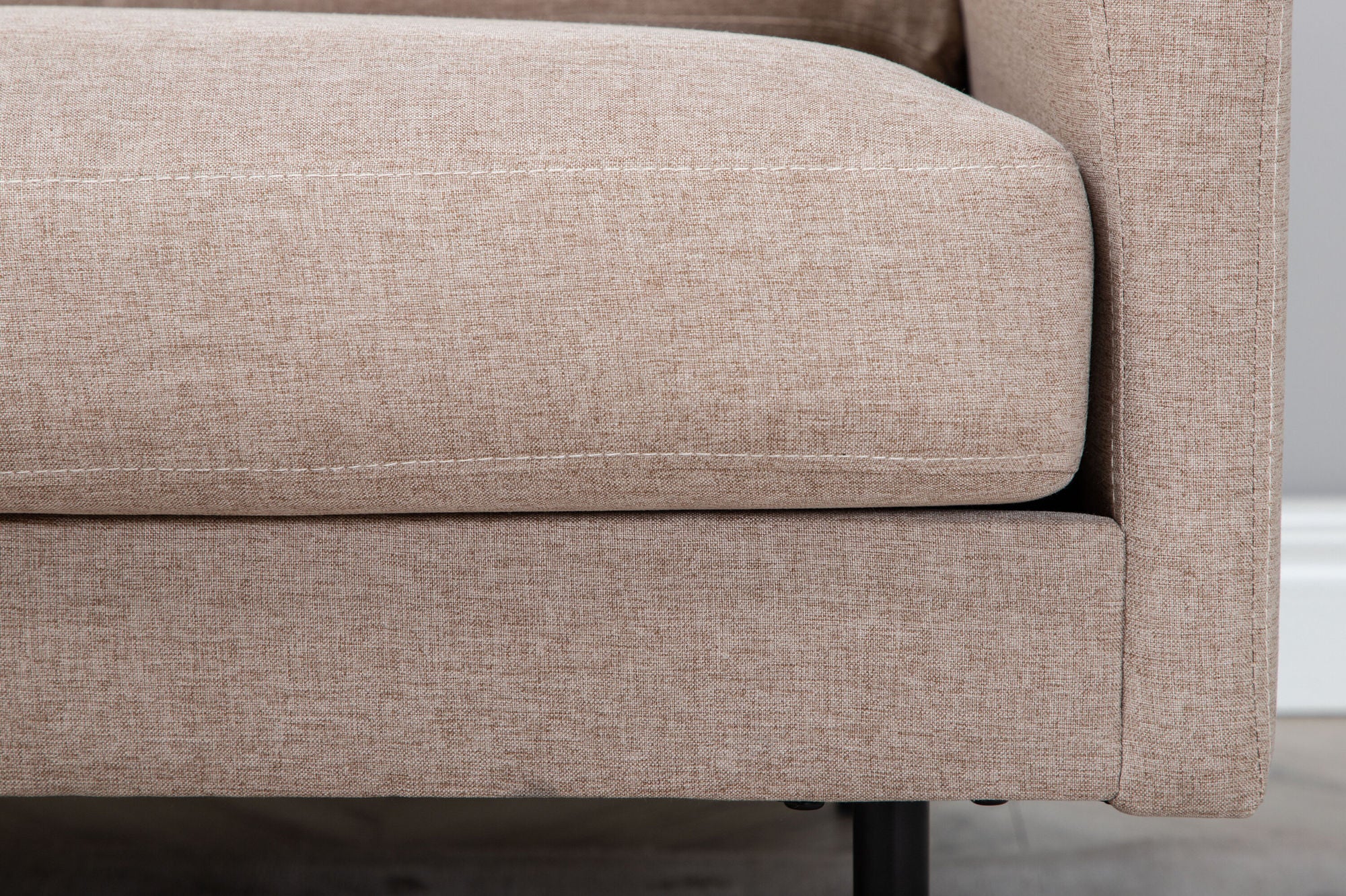 Sessel Zoom aus Stoff - Hellbraun-Sessel-Venture Home-le canapé