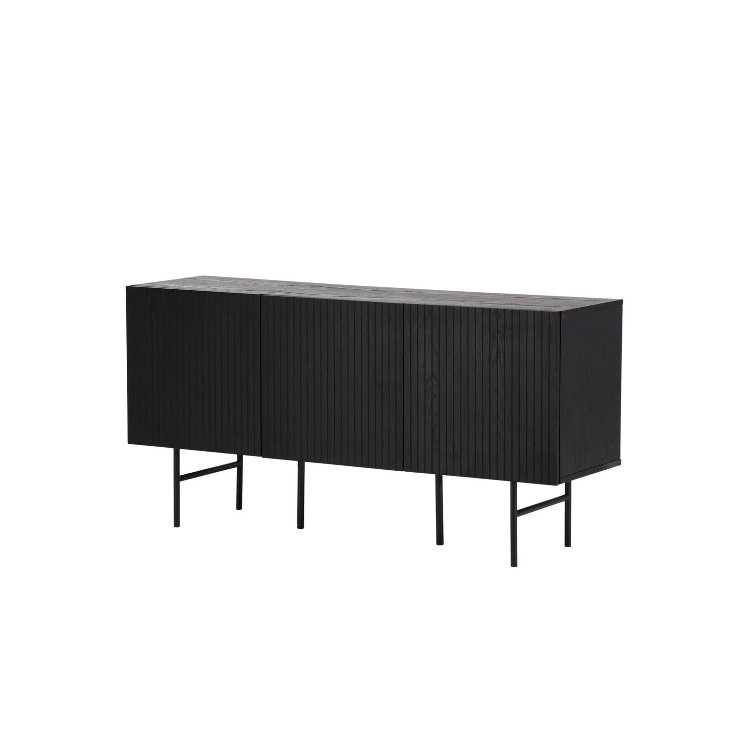 Sideboard Björkön 150cm - Schwarz-Vind-le canapé
