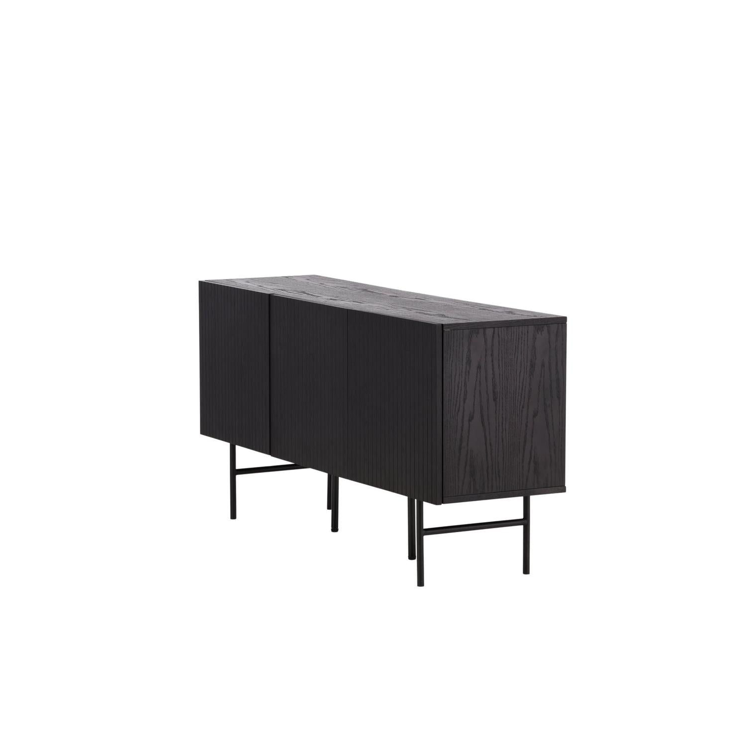 Sideboard Björkön 150cm - Schwarz-Vind-le canapé
