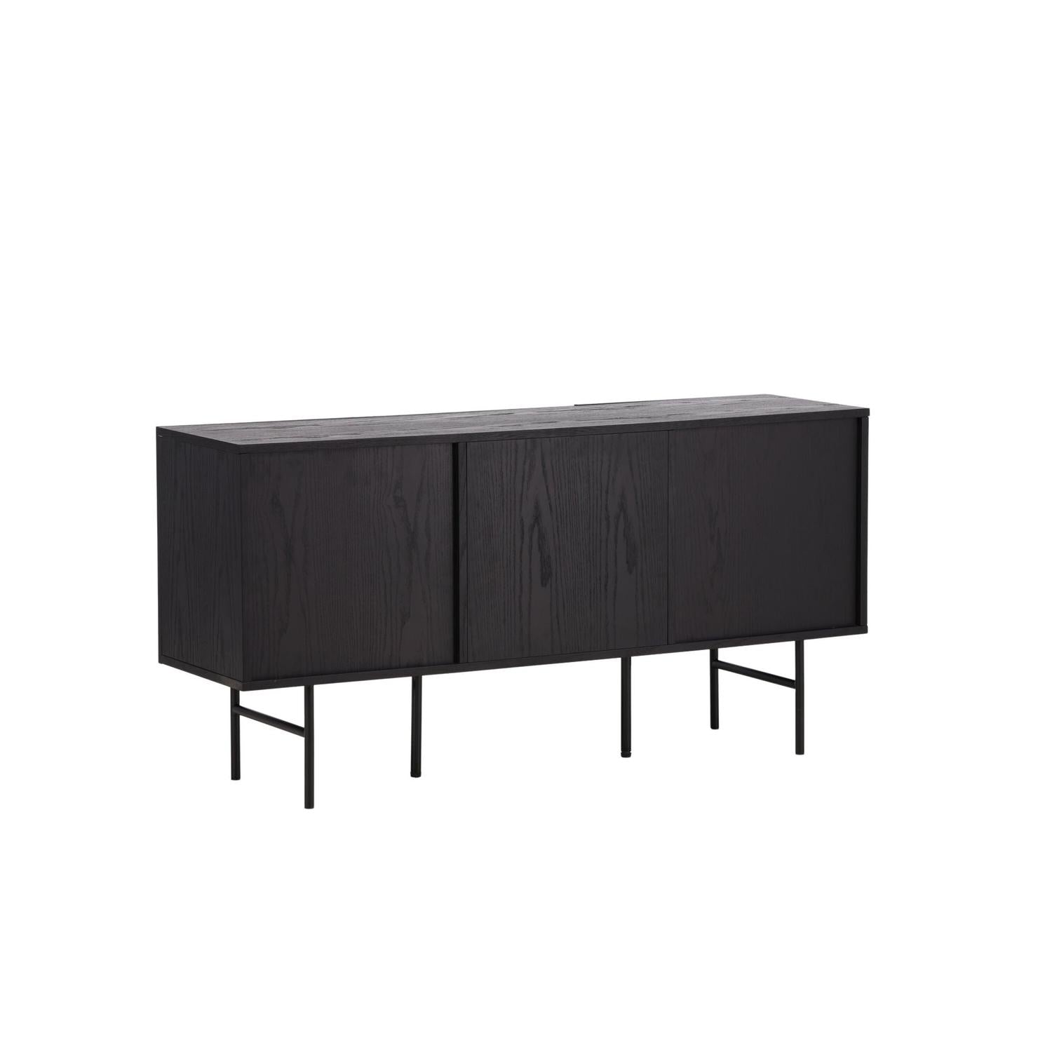Sideboard Björkön 150cm - Schwarz-Vind-le canapé