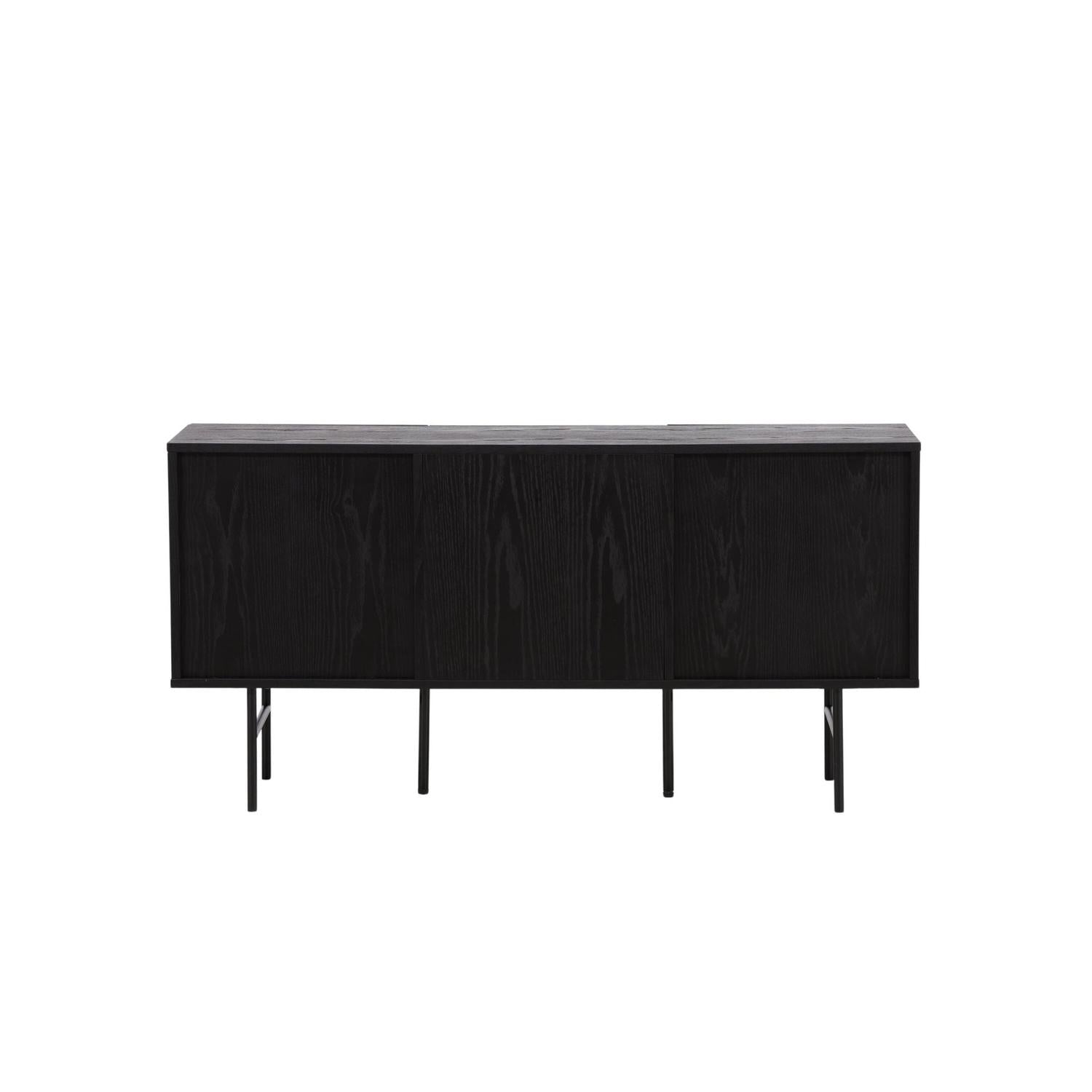 Sideboard Björkön 150cm - Schwarz-Vind-le canapé