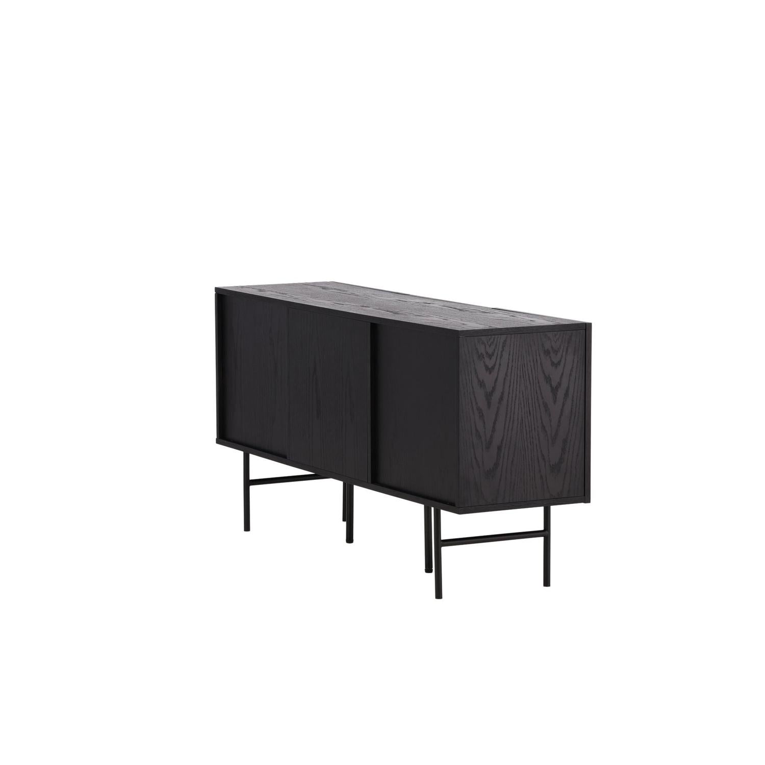 Sideboard Björkön 150cm - Schwarz-Vind-le canapé