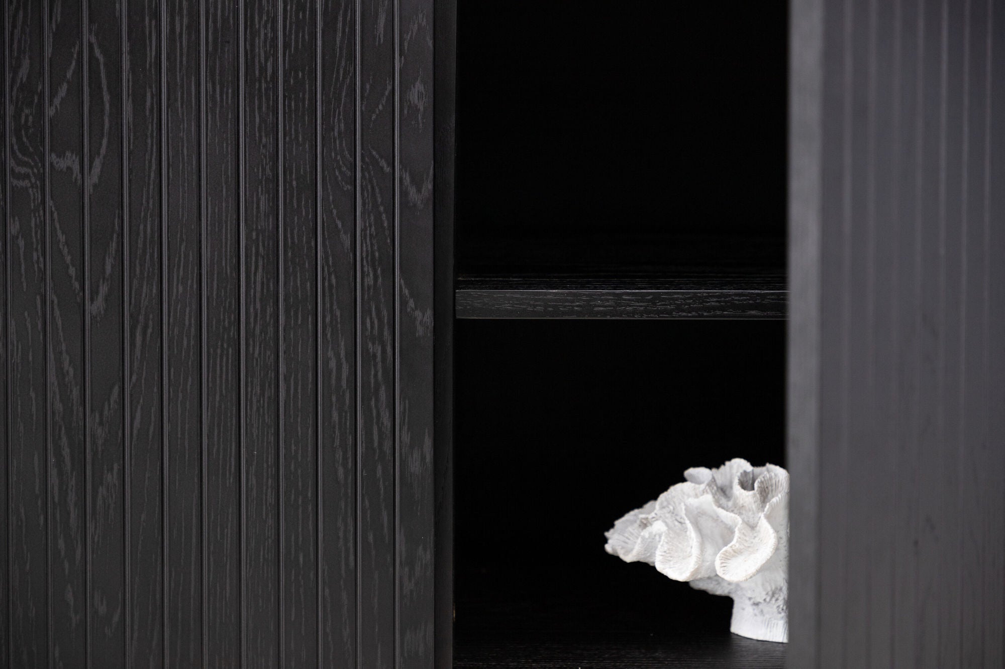 Sideboard Björkön 150cm - Schwarz-Vind-le canapé