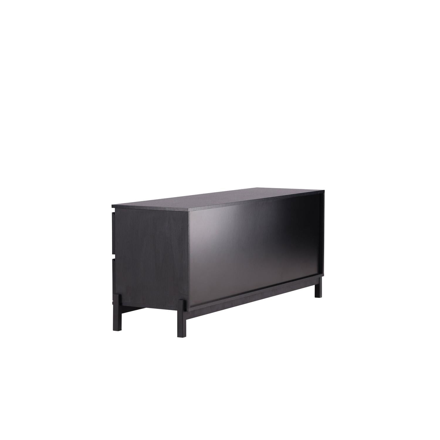 Sideboard Corpus 138cm - Schwarz-Sideboards-Venture Home-le canapé