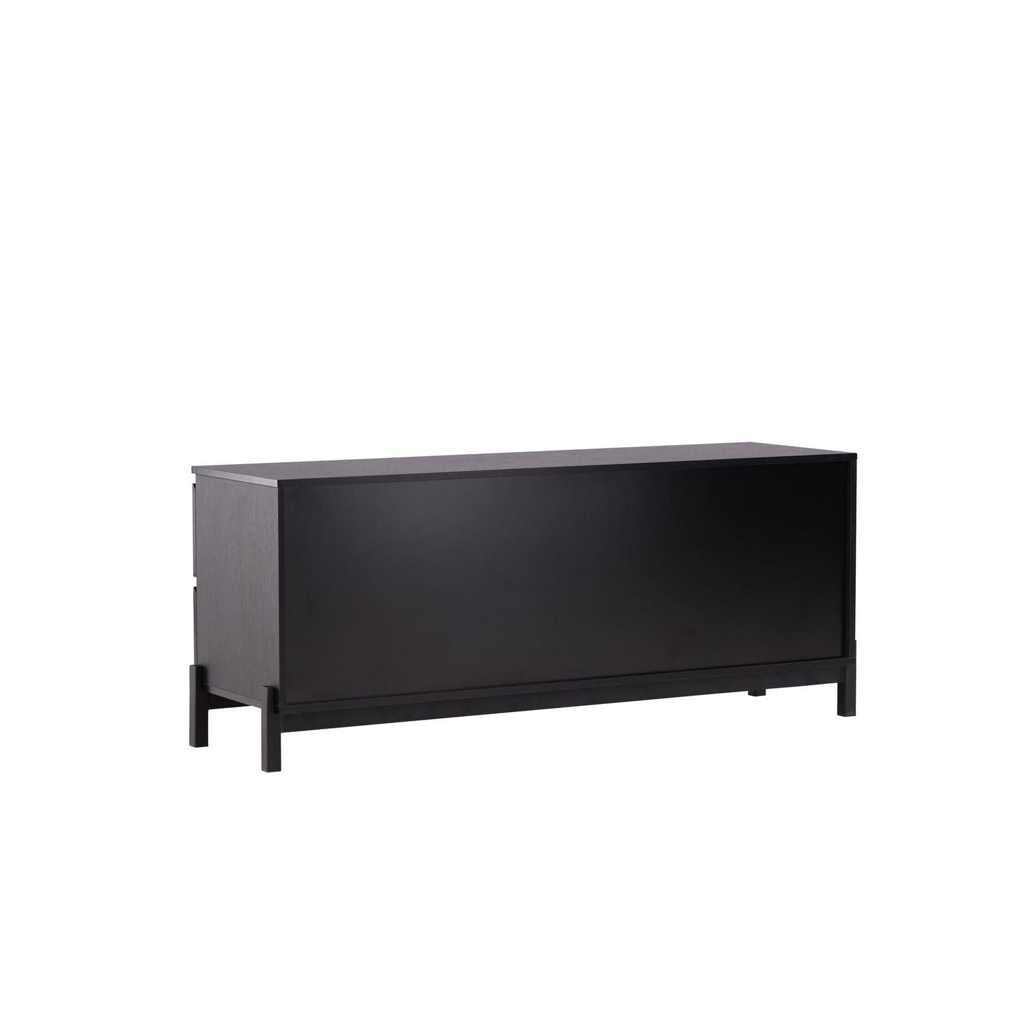 Sideboard Corpus 138cm - Schwarz-Sideboards-Venture Home-le canapé