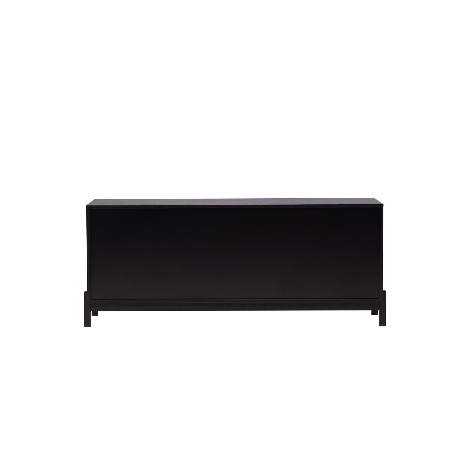 Sideboard Corpus 138cm - Schwarz-Sideboards-Venture Home-le canapé