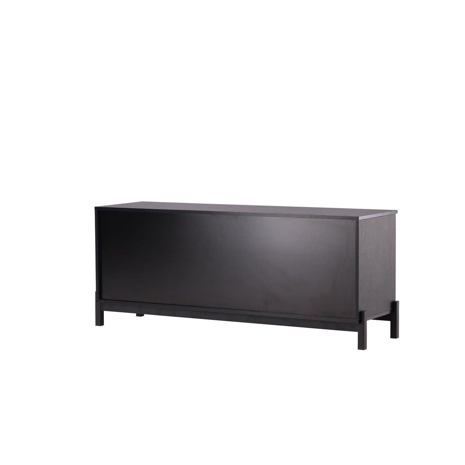 Sideboard Corpus 138cm - Schwarz-Sideboards-Venture Home-le canapé