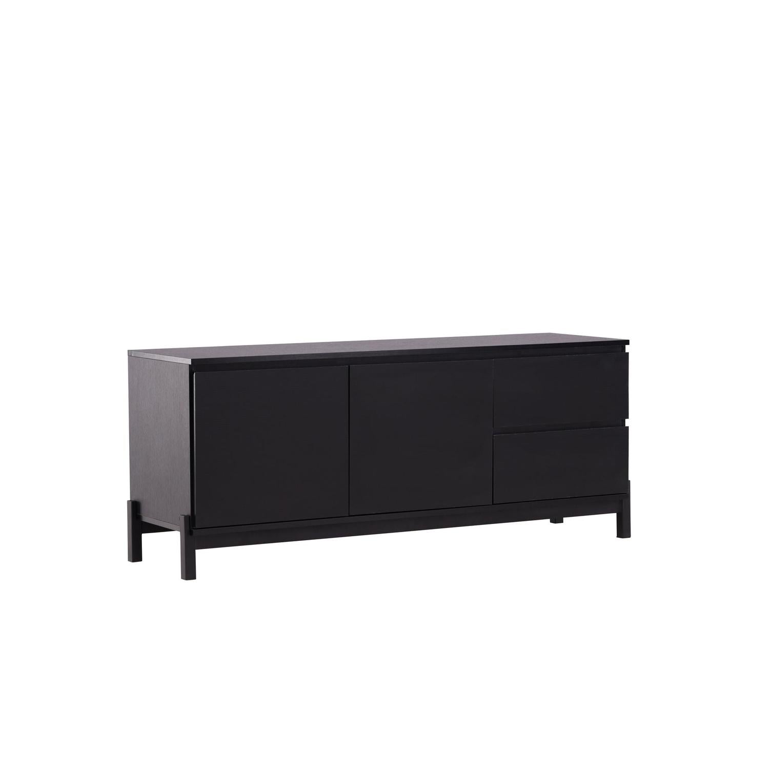 Sideboard Corpus 138cm - Schwarz-Sideboards-Venture Home-le canapé