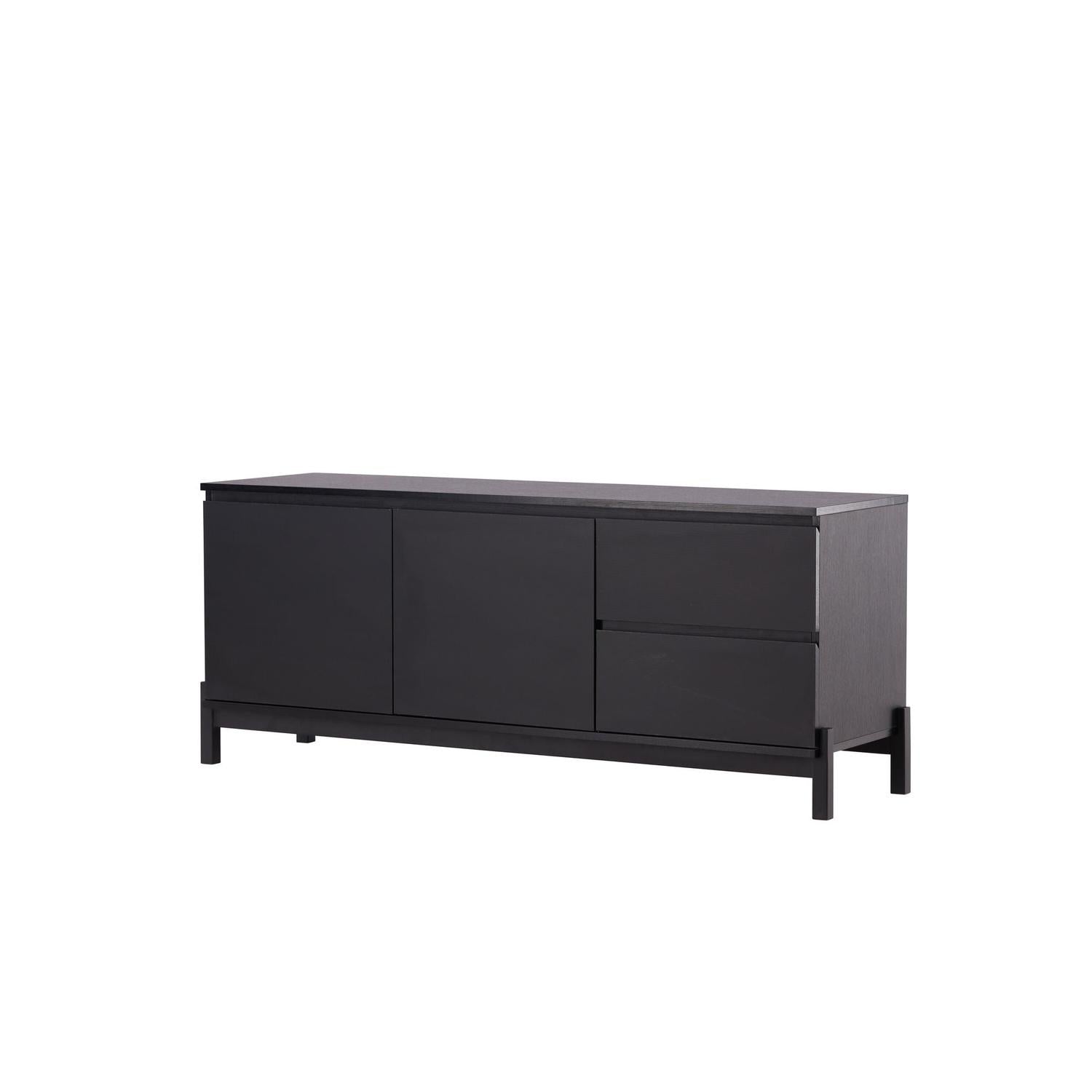 Sideboard Corpus 138cm - Schwarz-Sideboards-Venture Home-le canapé