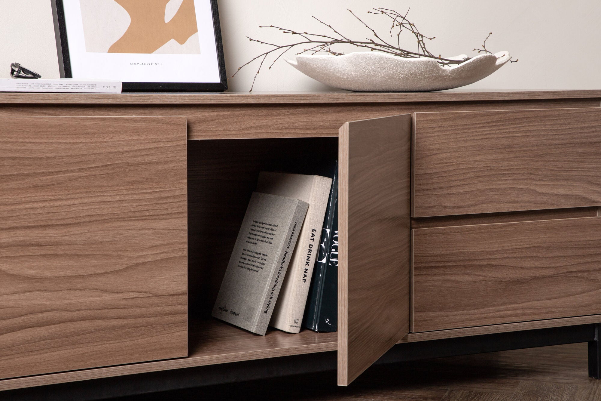 Sideboard Corpus - Braun/Schwarz-Sideboards-Venture Home-le canapé