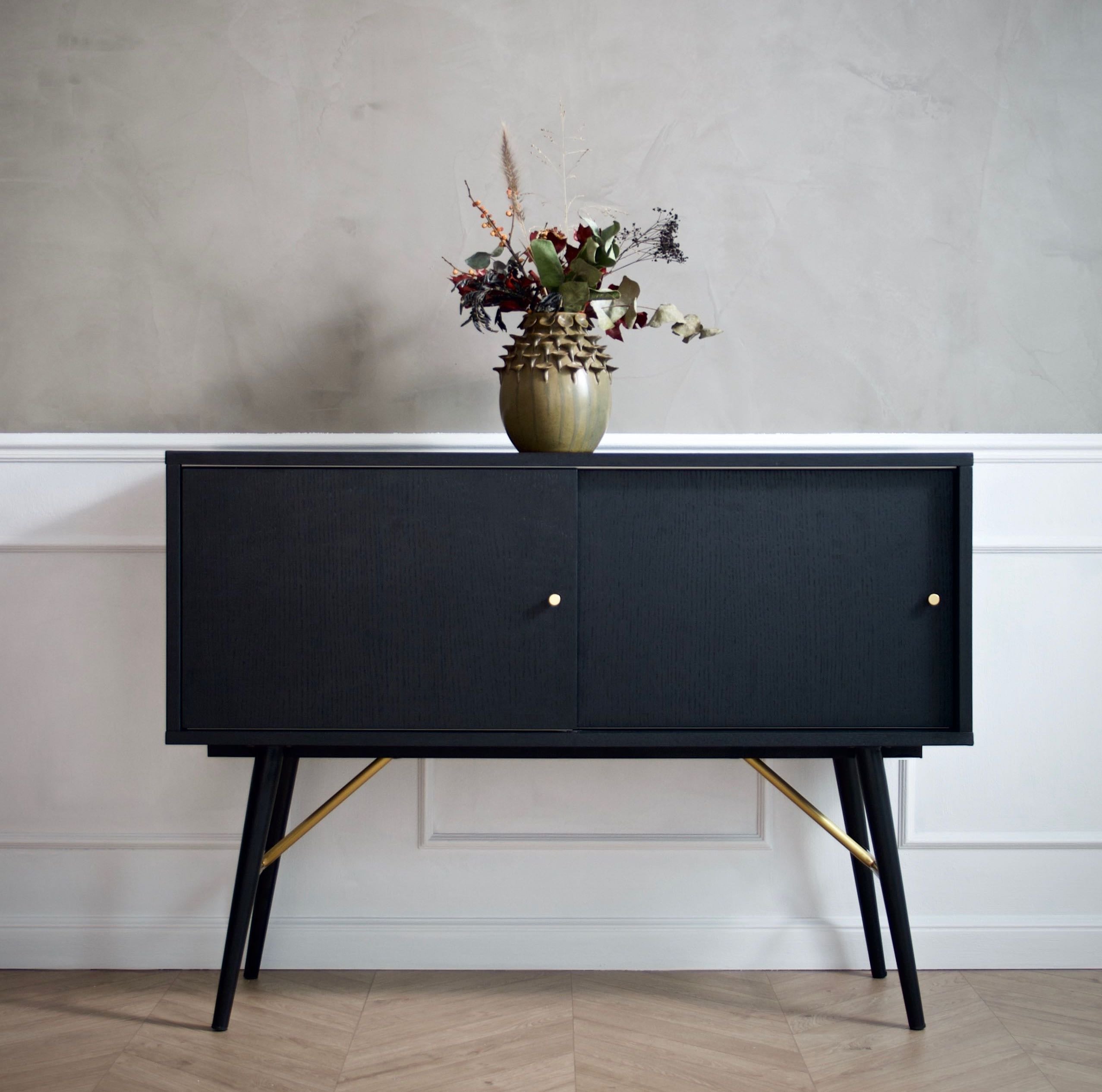 Sideboard Dawn - Schwarz-Sideboards-Njordec-le canapé