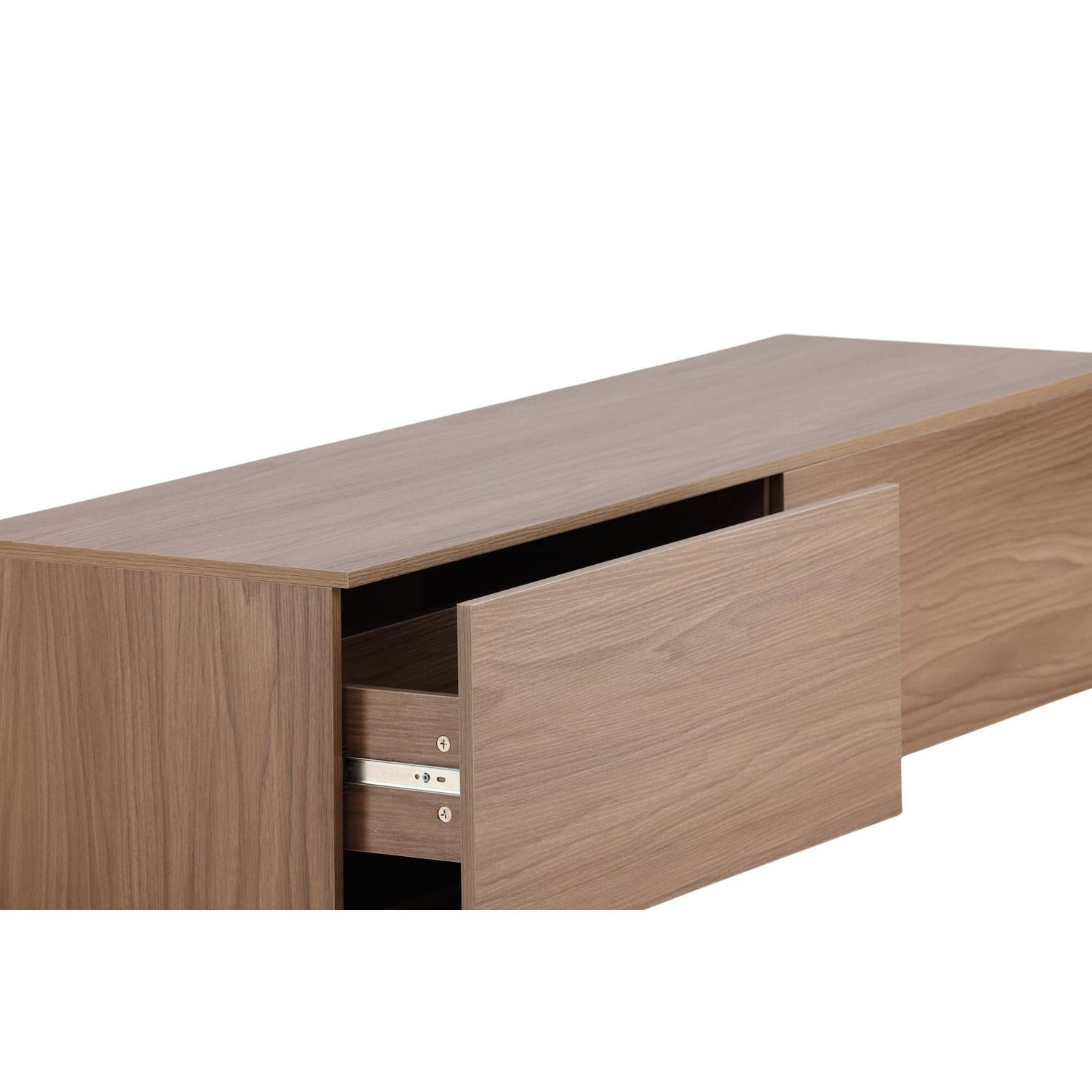 Sideboard Frihamn 160cm - Walnuss-Sideboards-Venture Home-le canapé
